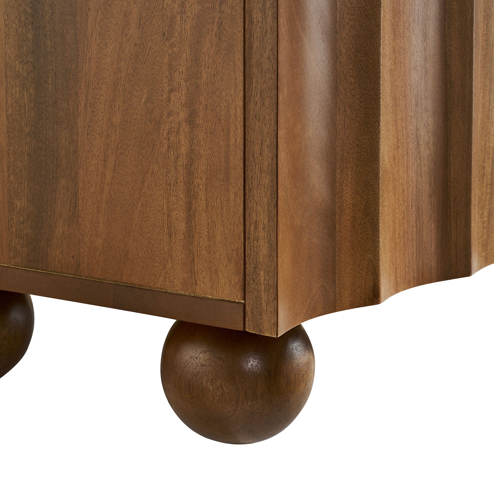 Modway Sorren Scalloped 71" Wood TV Stand