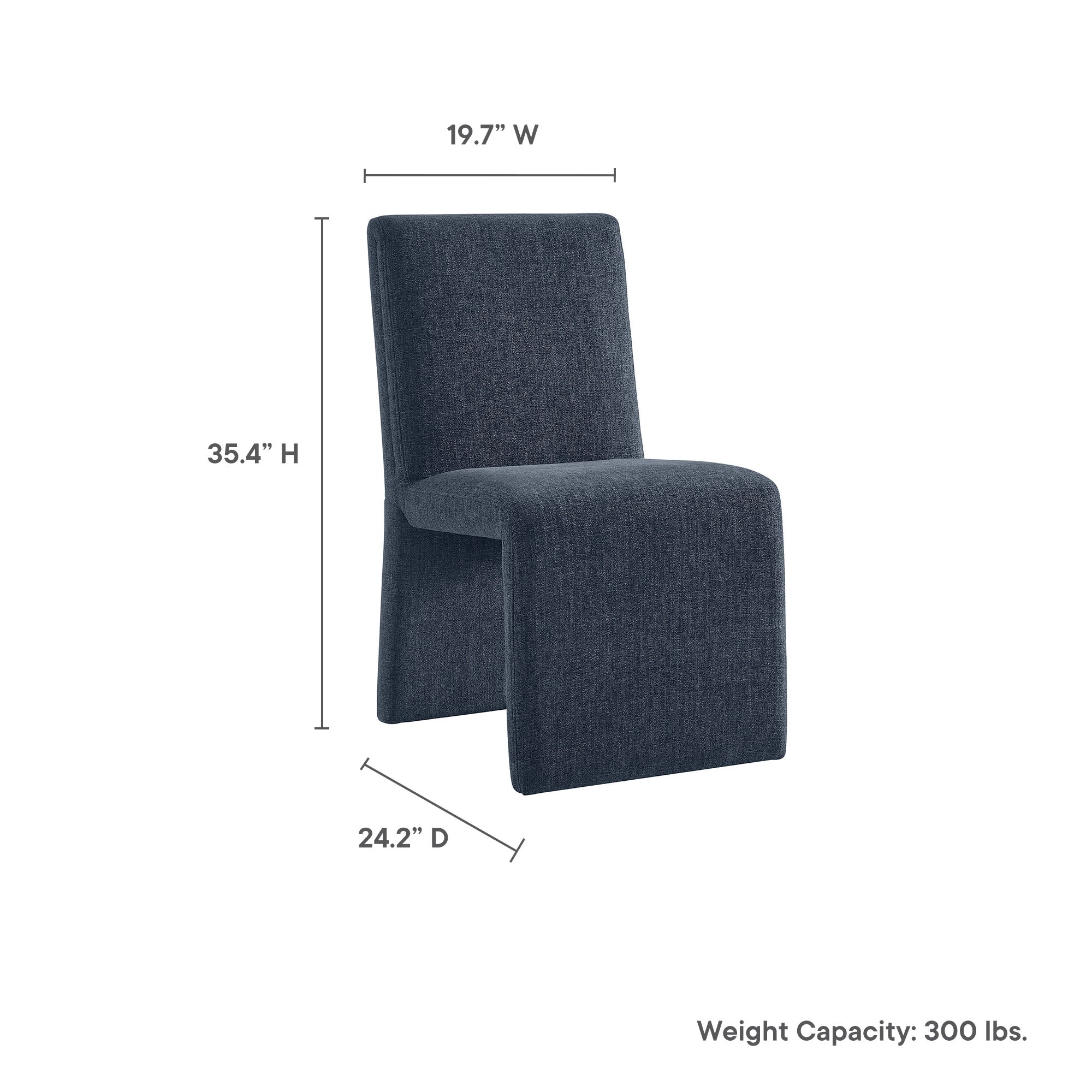 Modway Emory Fabric Upholstered Dining Side Chair