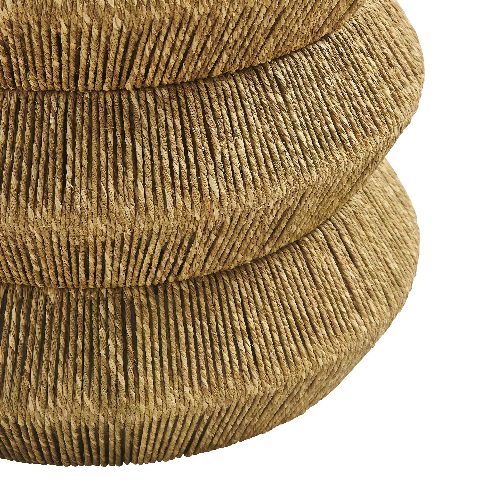 Modway Maris Seagrass and Wood End Table
