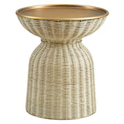 Modway Lazaro Round Rattan Side Table