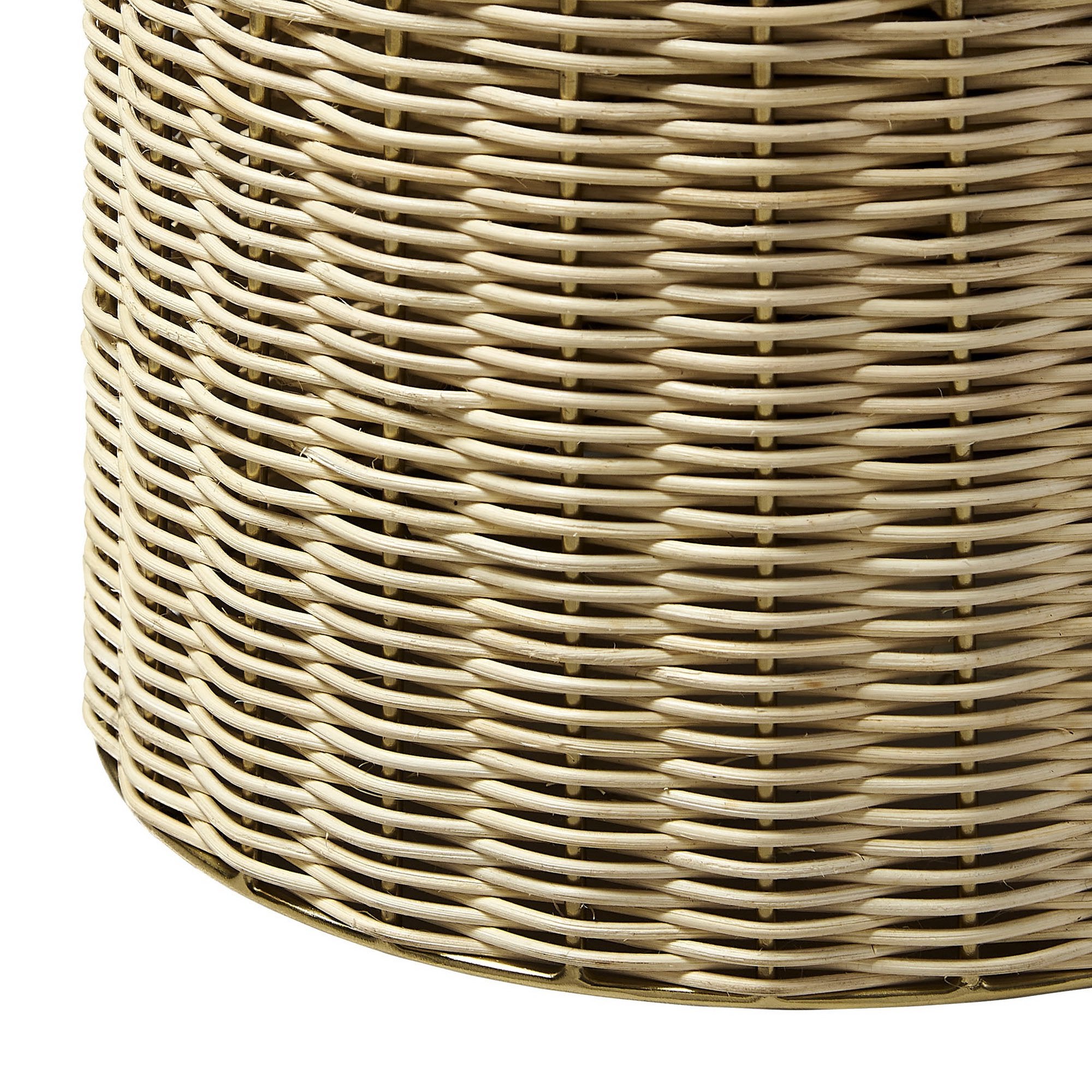 Modway Lazaro Round Rattan Side Table