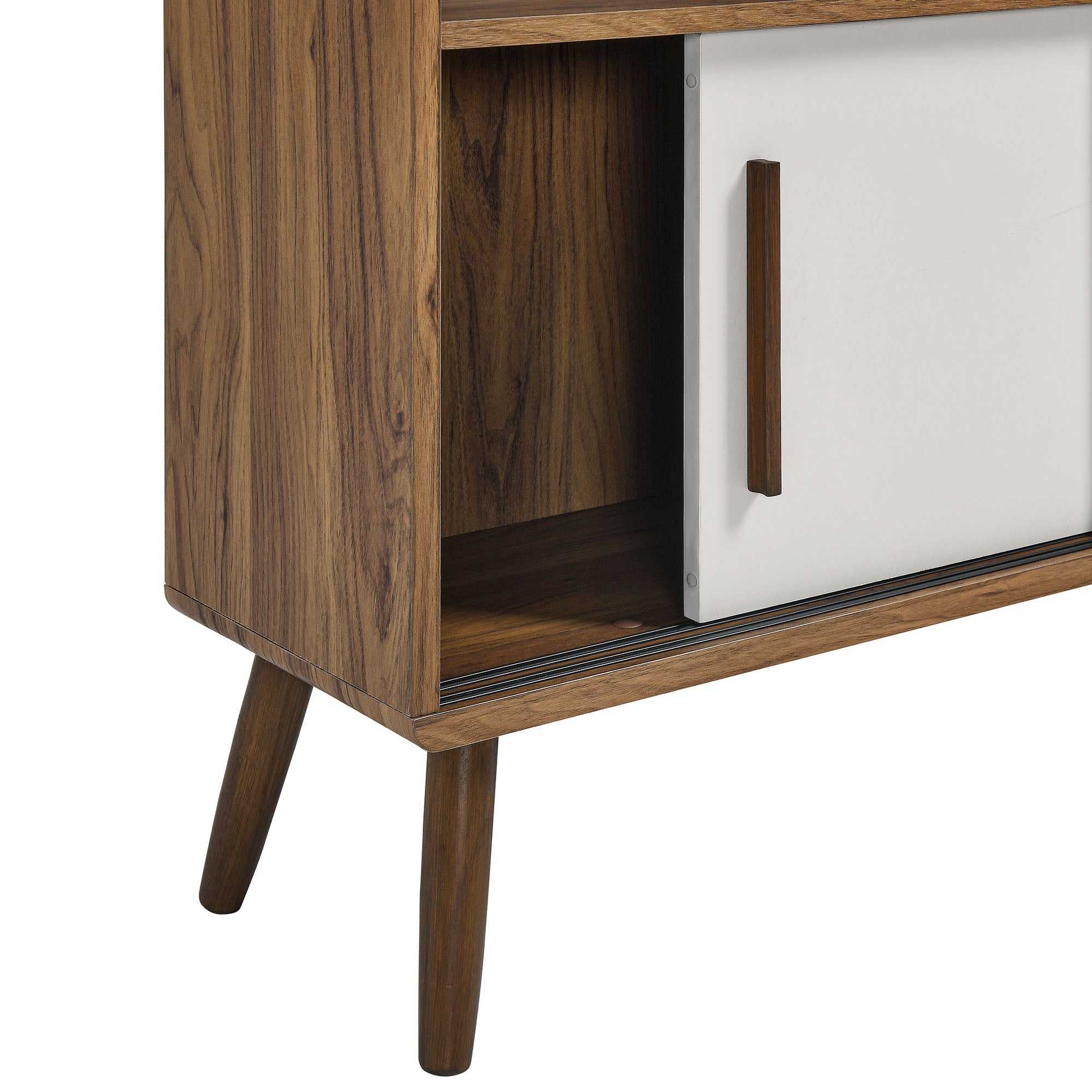 Modway Transmit 45" Bookcase with Sliding Doors