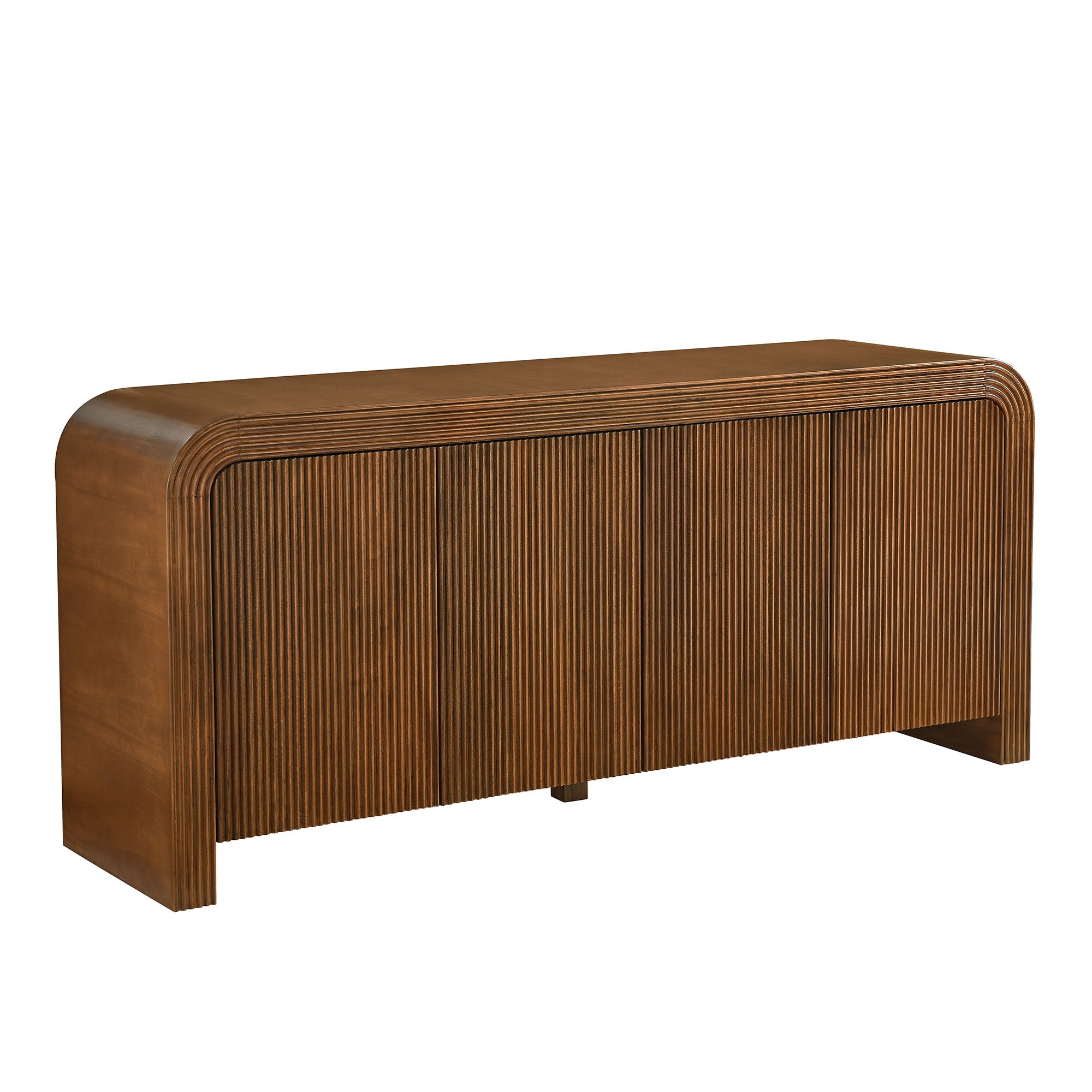 Modway Waterflute 70" Fluted Sideboard Cabinet