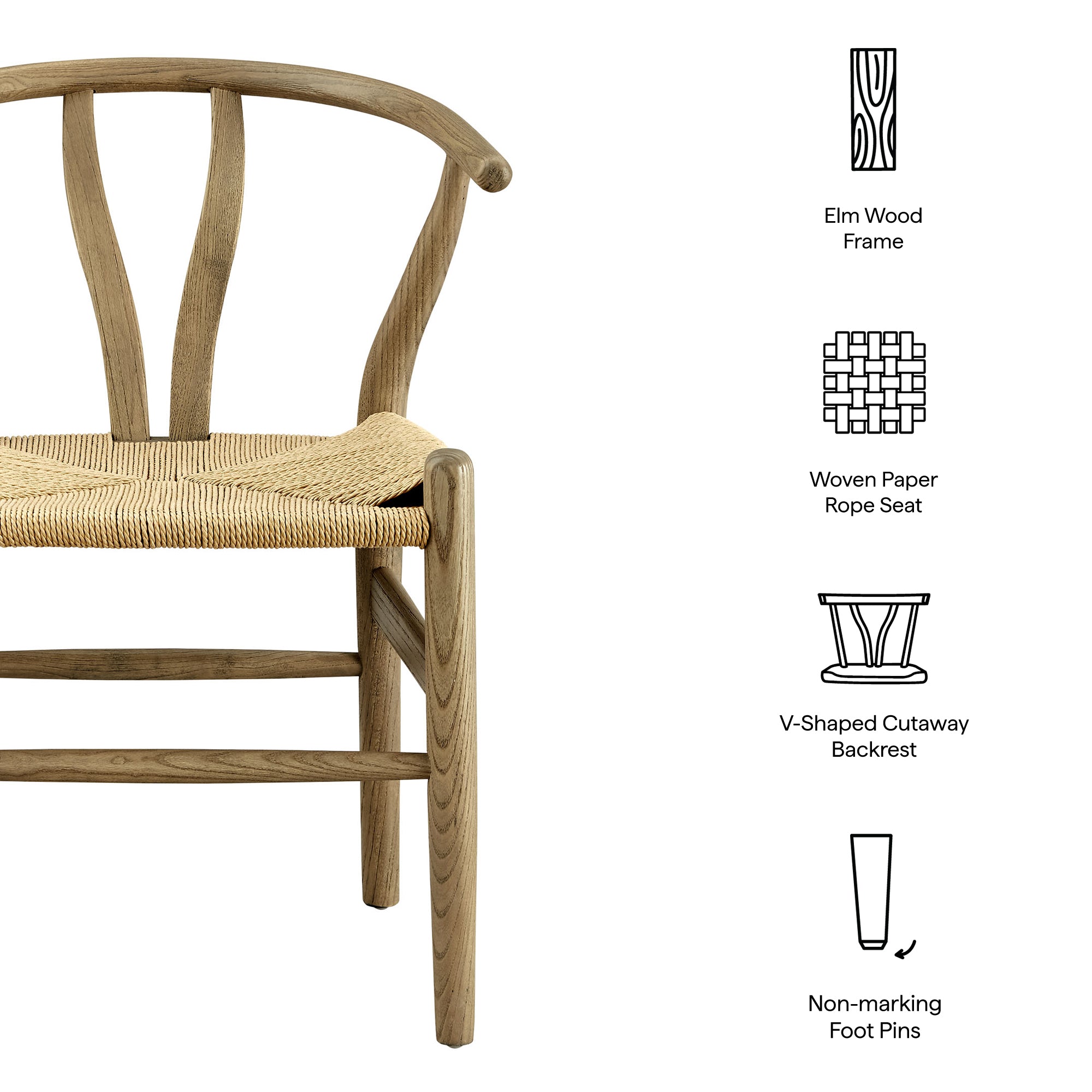 Modway Amish 29" Wood Dining Chair