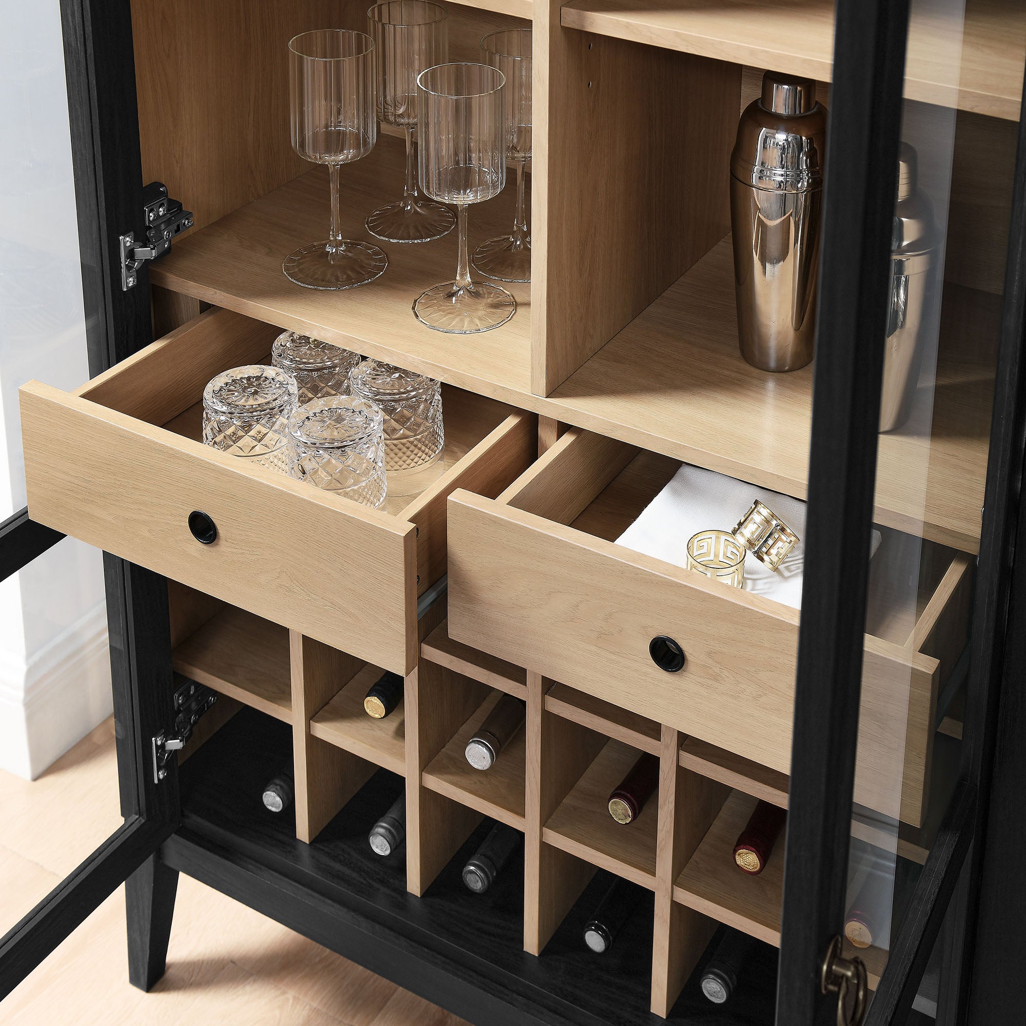 Modway Nolan Arched Bar Cabinet