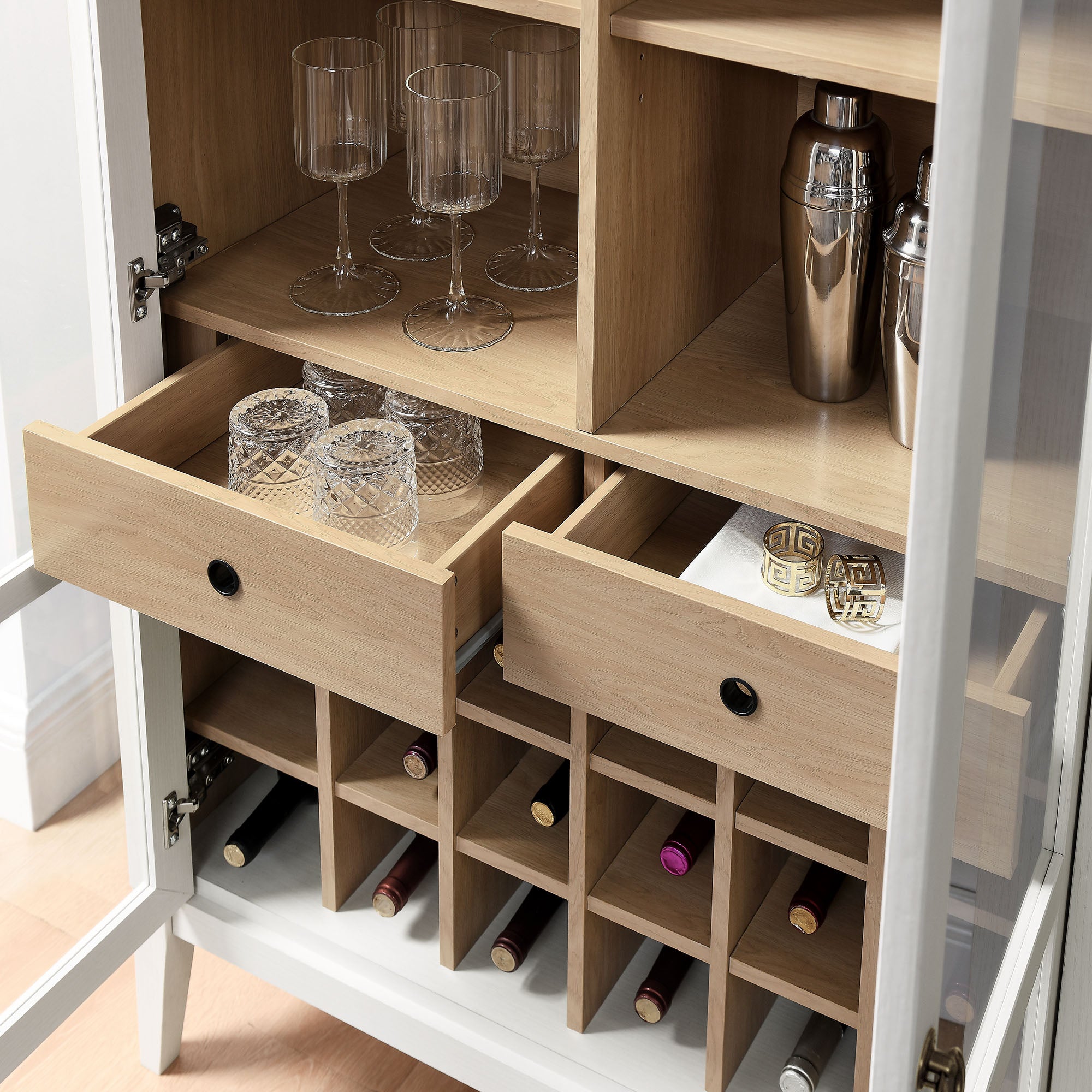 Modway Nolan Arched Bar Cabinet