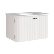 Modway Zia 30" Wall-Mount Bathroom Vanity with Marble Sink