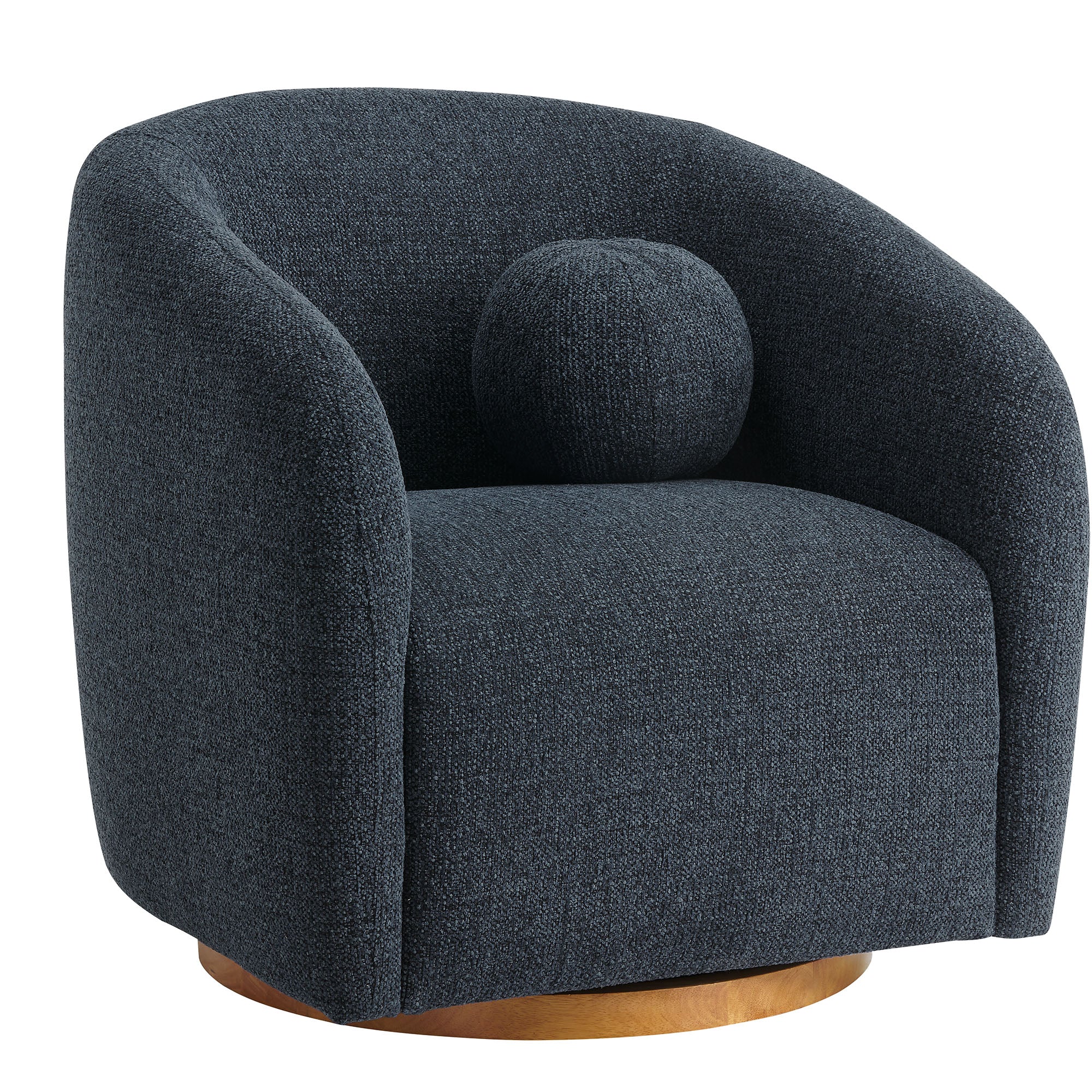 Modway Holland Swivel Chenille Fabric Armchair