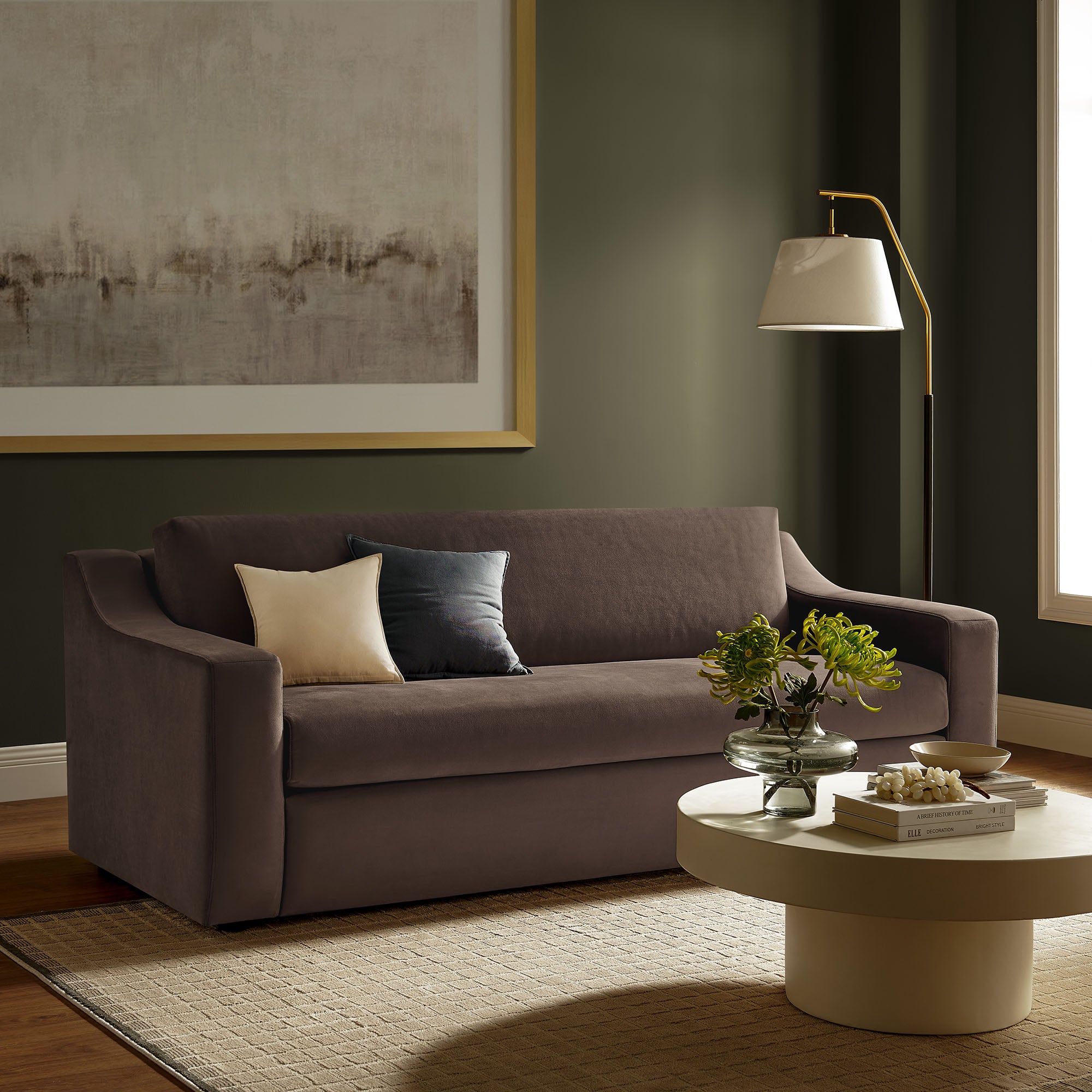 Modway Liora Performance Velvet Sofa