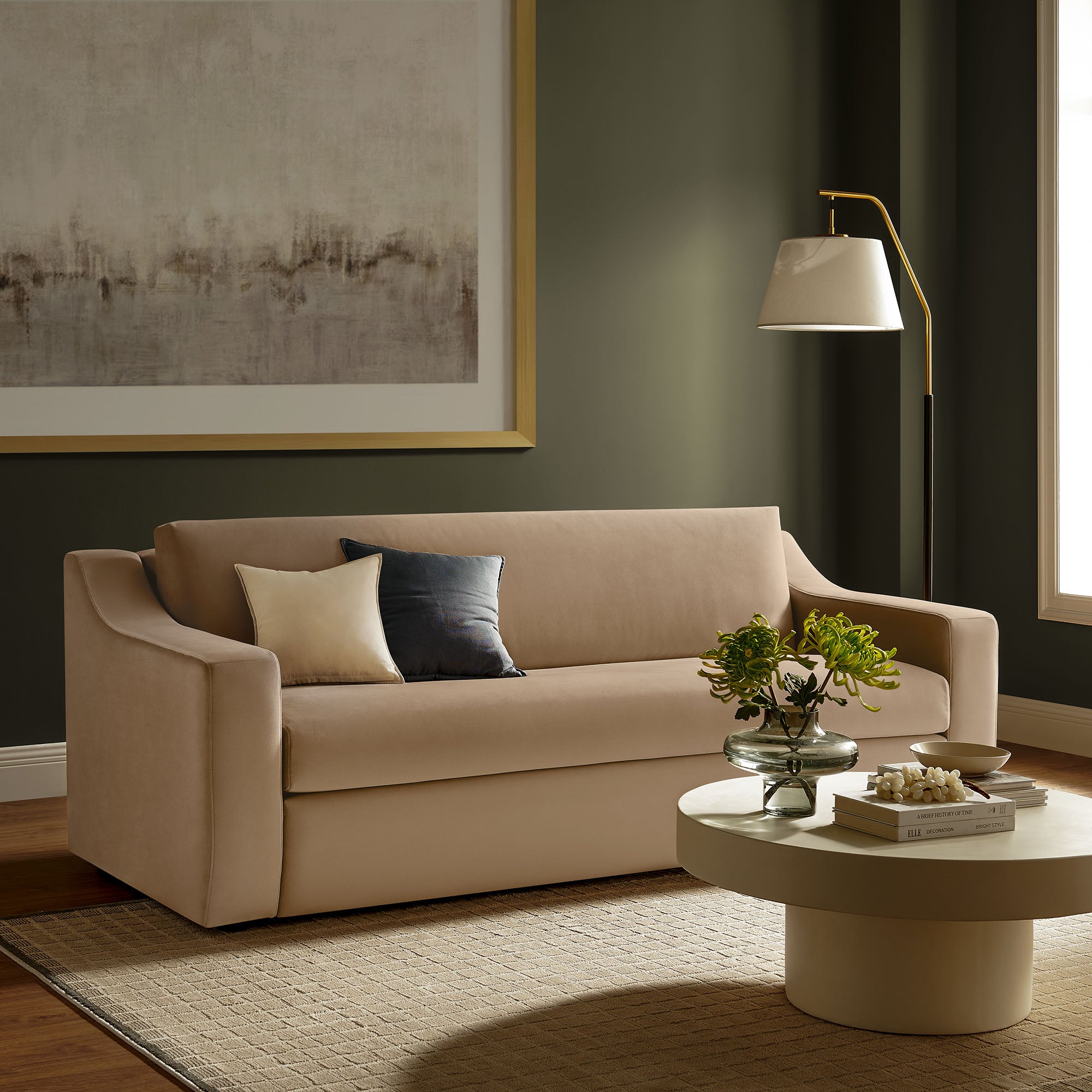 Modway Liora Performance Velvet Sofa