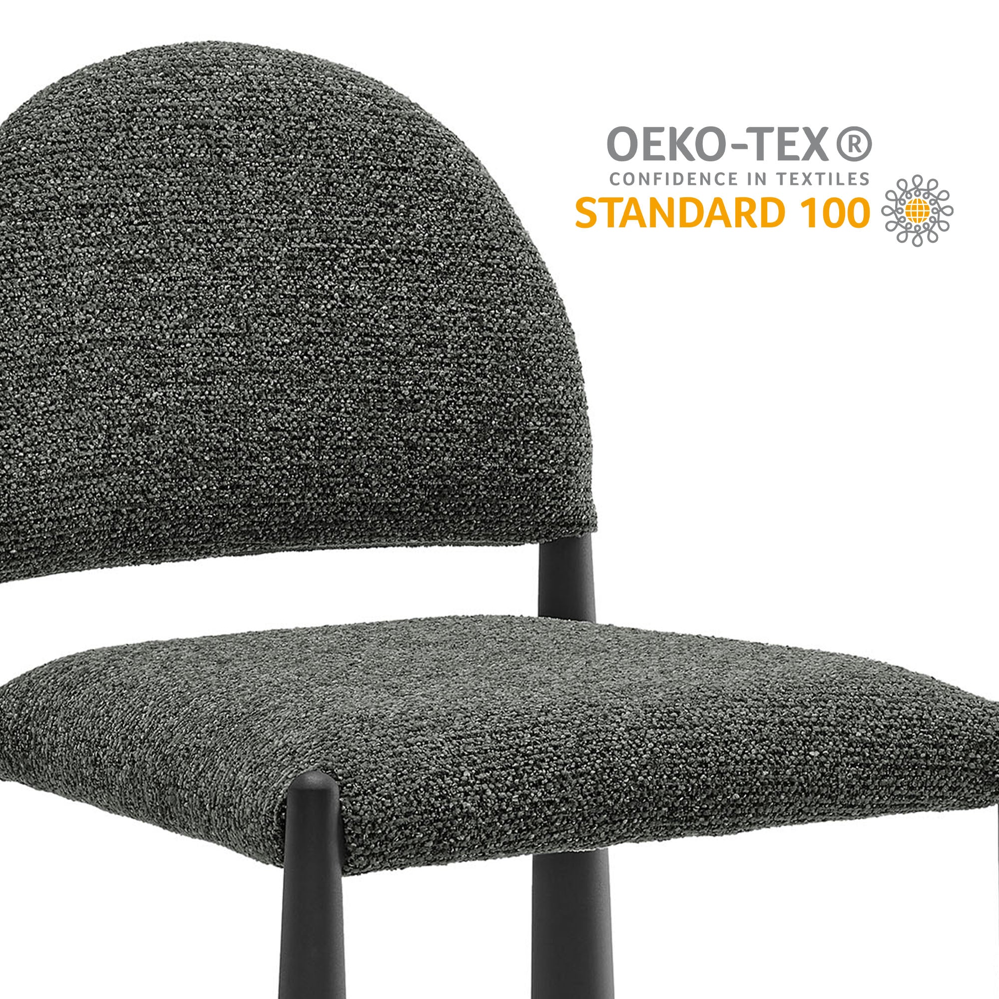Modway Hayley Upholstered Fabric Dining Side Chair