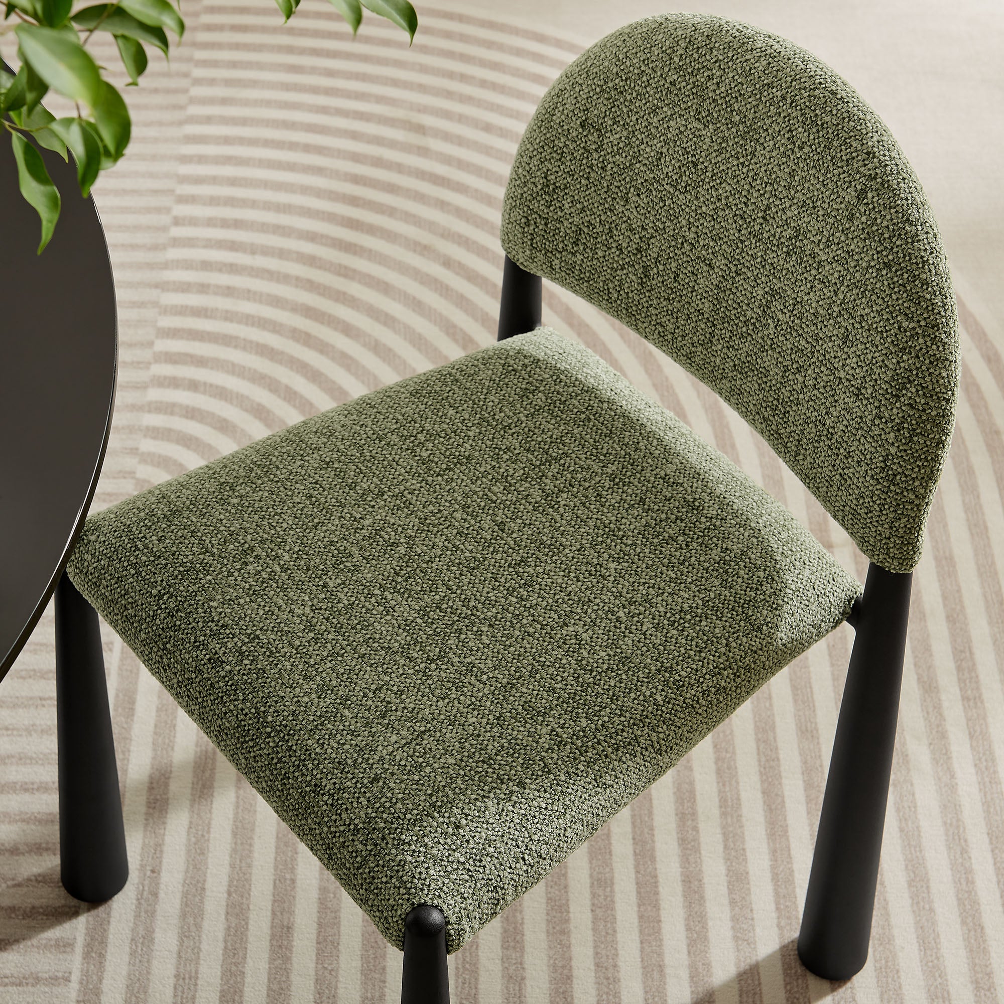 Modway Hayley Upholstered Fabric Dining Side Chair