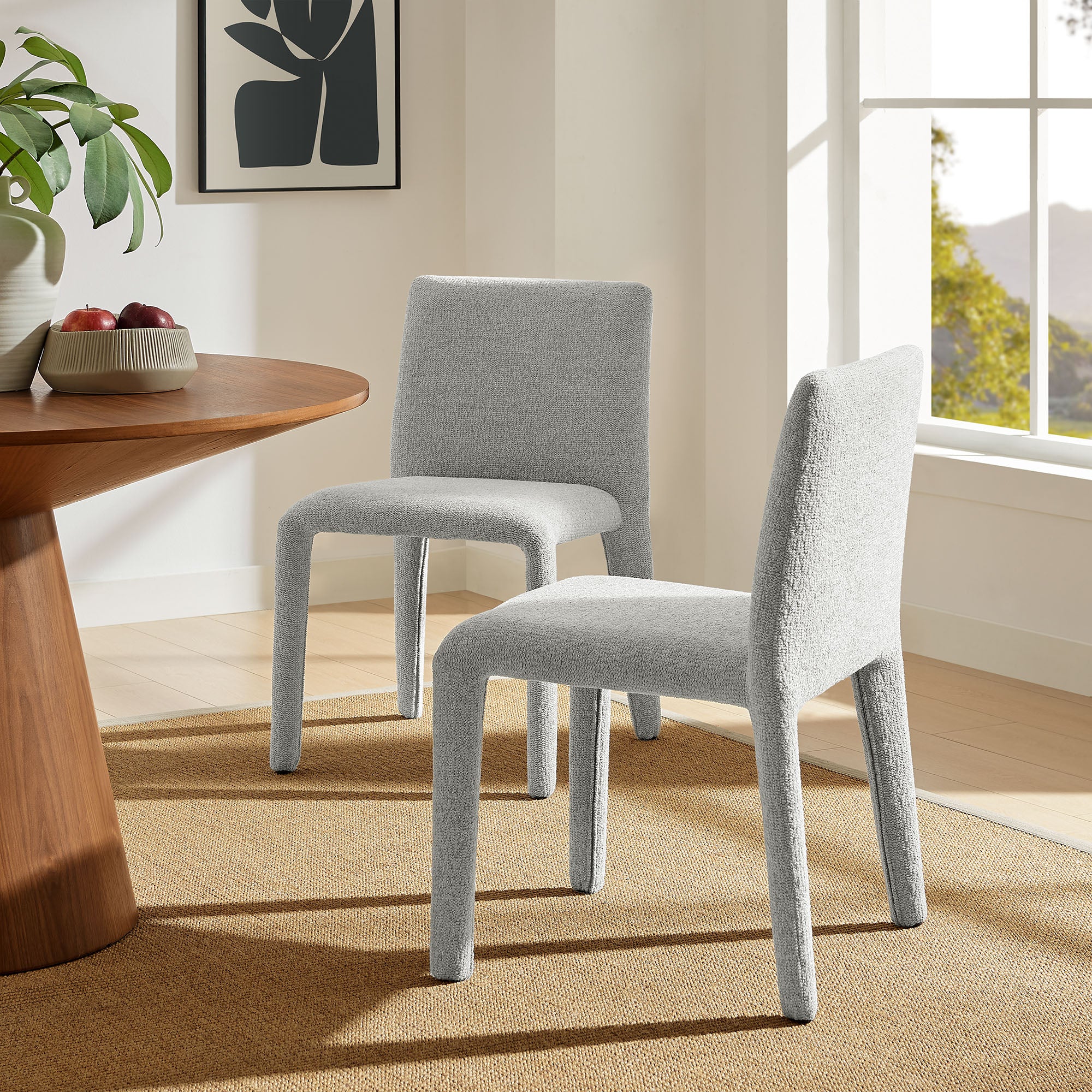 Modway Rhodes Fabric Upholstered Dining Chair