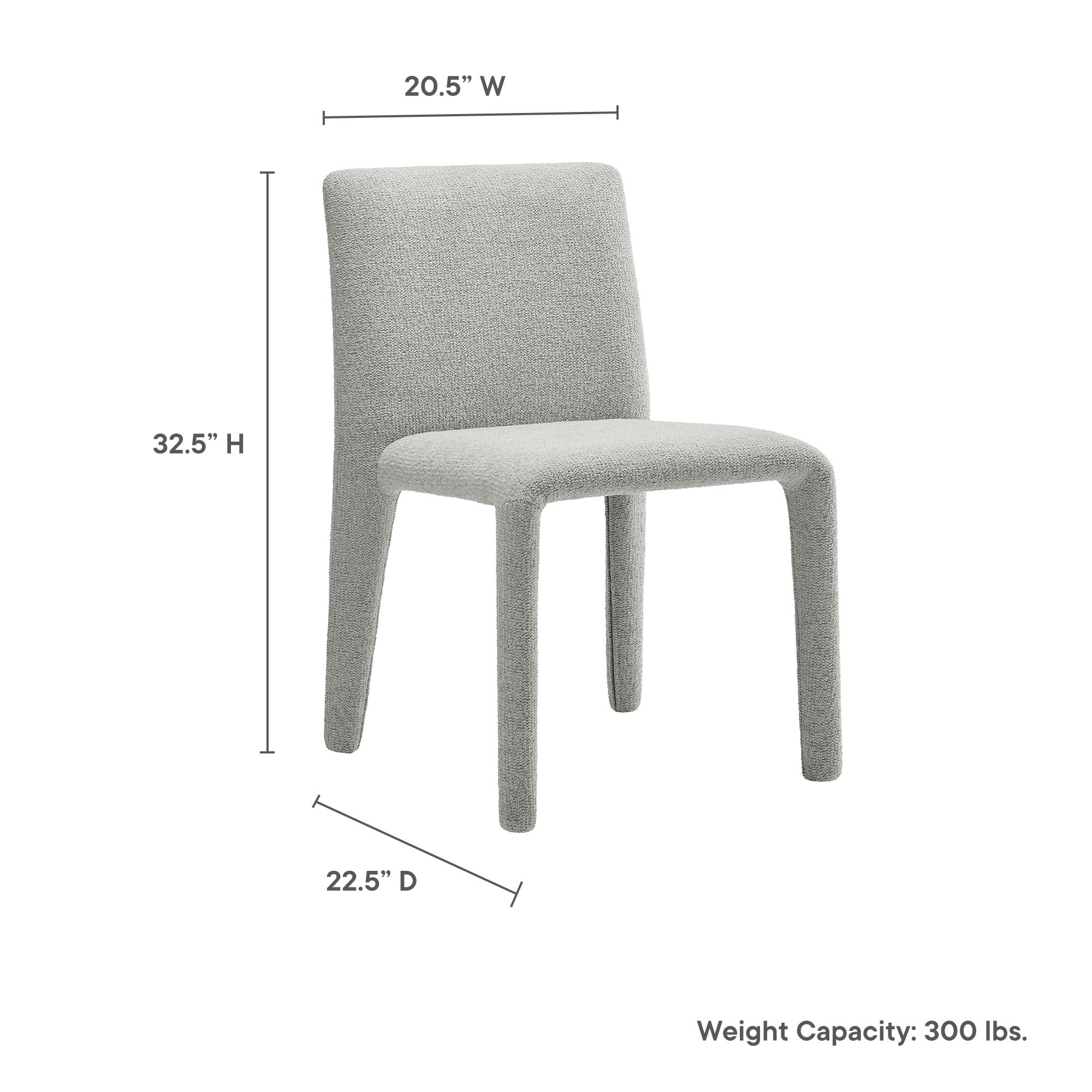 Modway Rhodes Fabric Upholstered Dining Chair