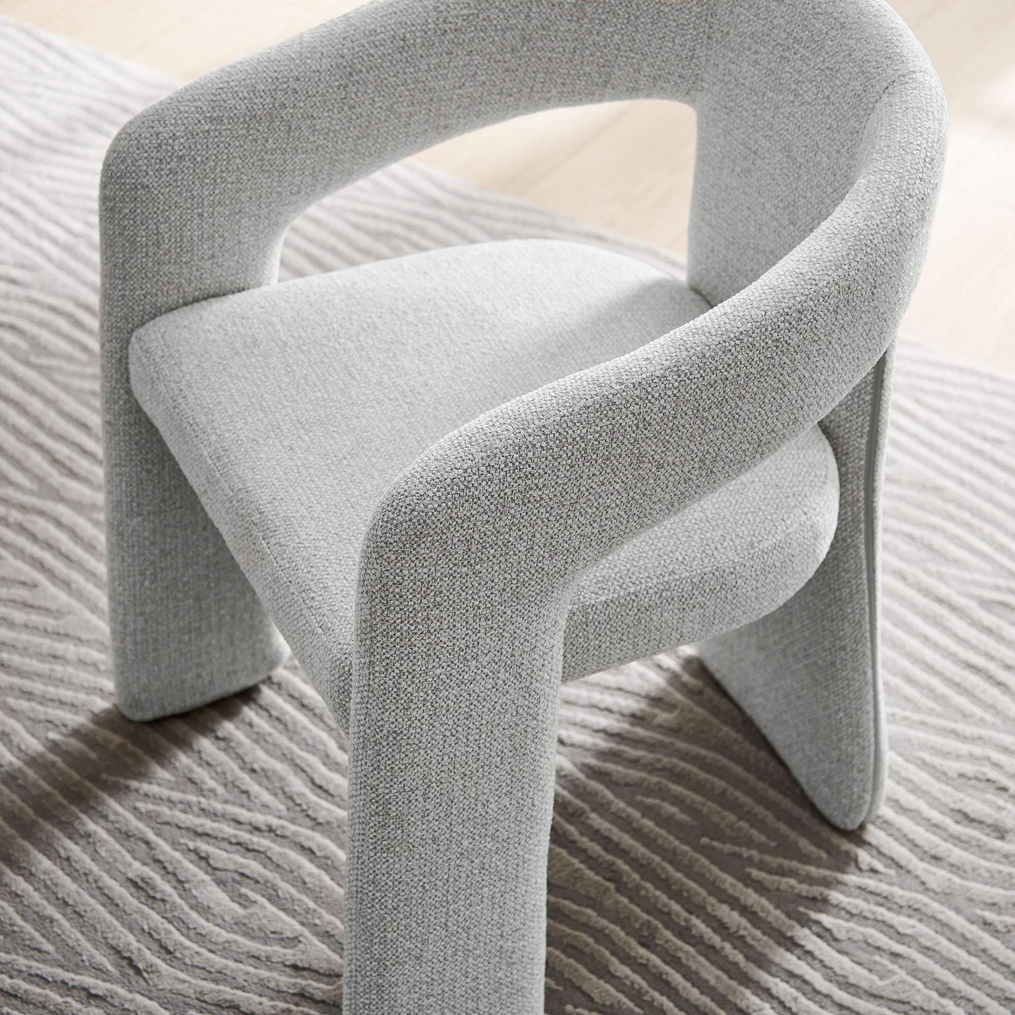 Modway Oslo Barrel Fabric Upholstered Dining Accent Chair