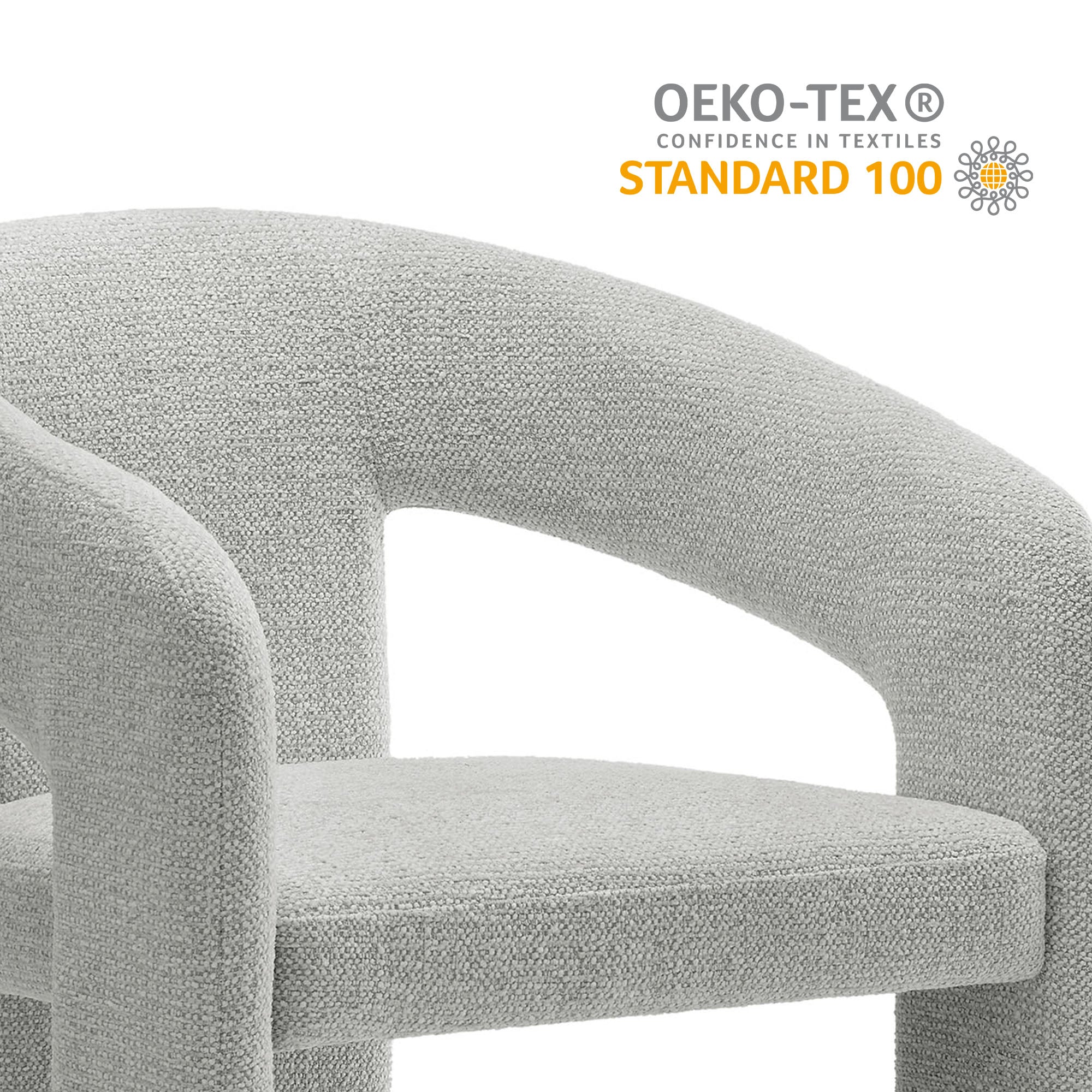 Modway Oslo Barrel Fabric Upholstered Dining Accent Chair