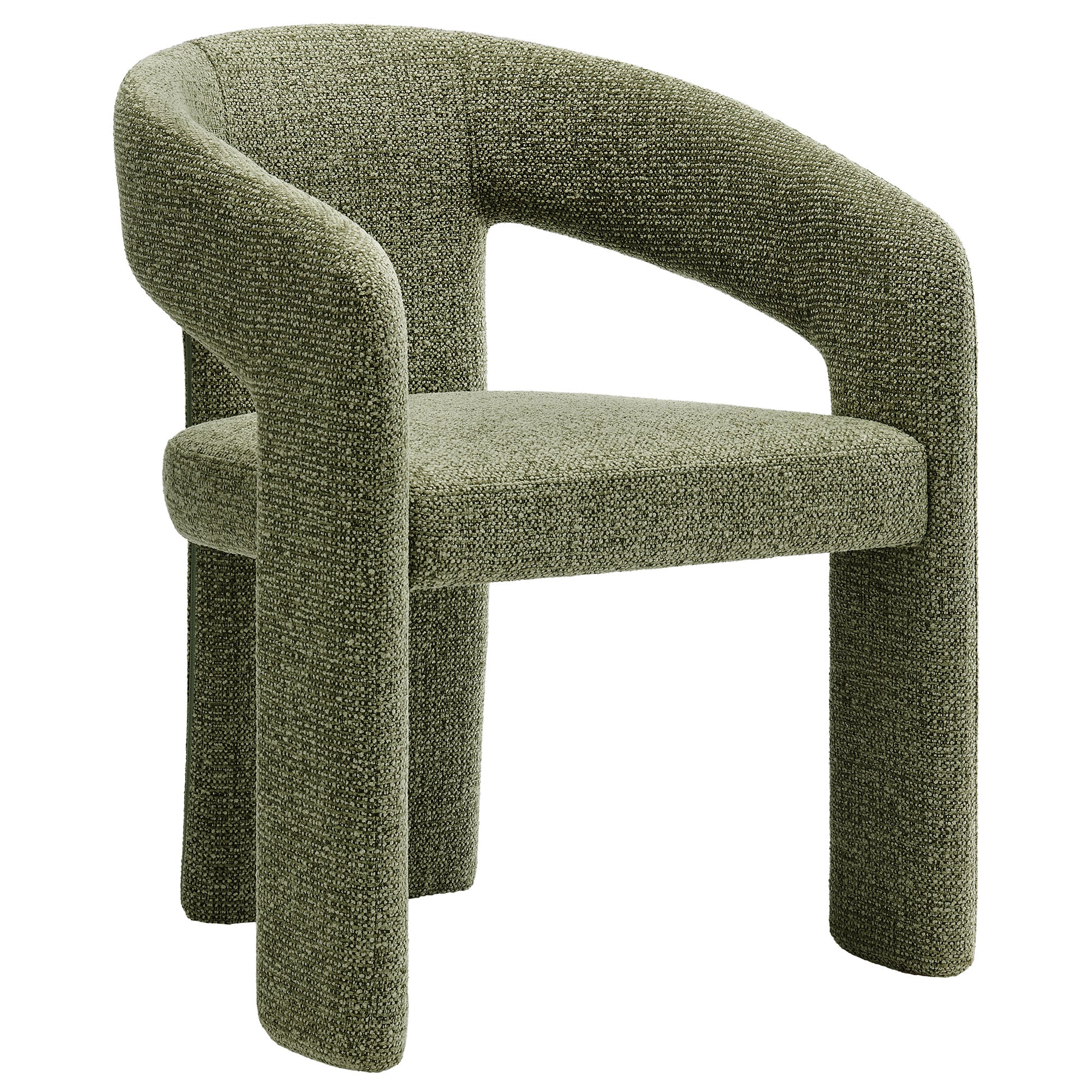 Modway Oslo Barrel Fabric Upholstered Dining Accent Chair