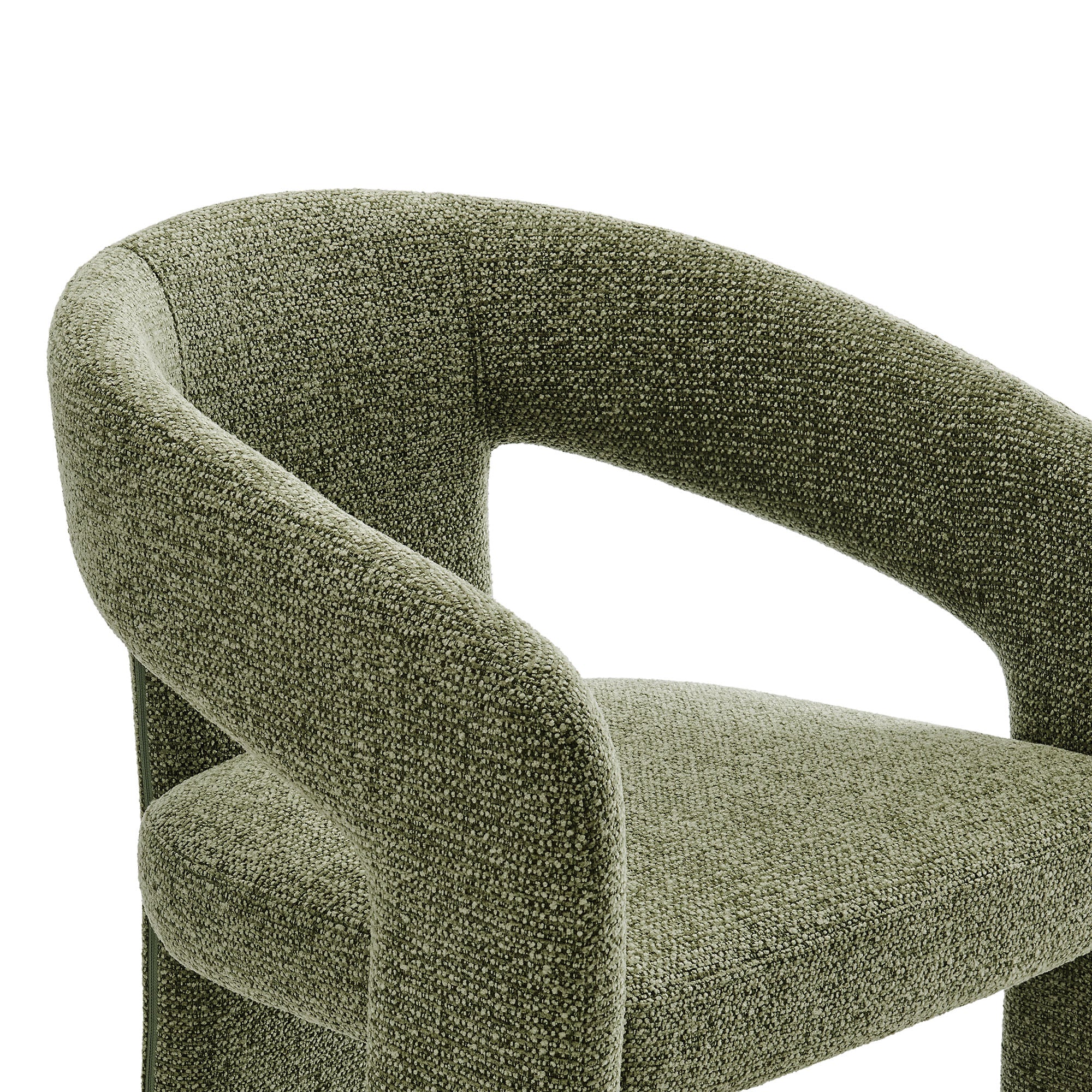 Modway Oslo Barrel Fabric Upholstered Dining Accent Chair