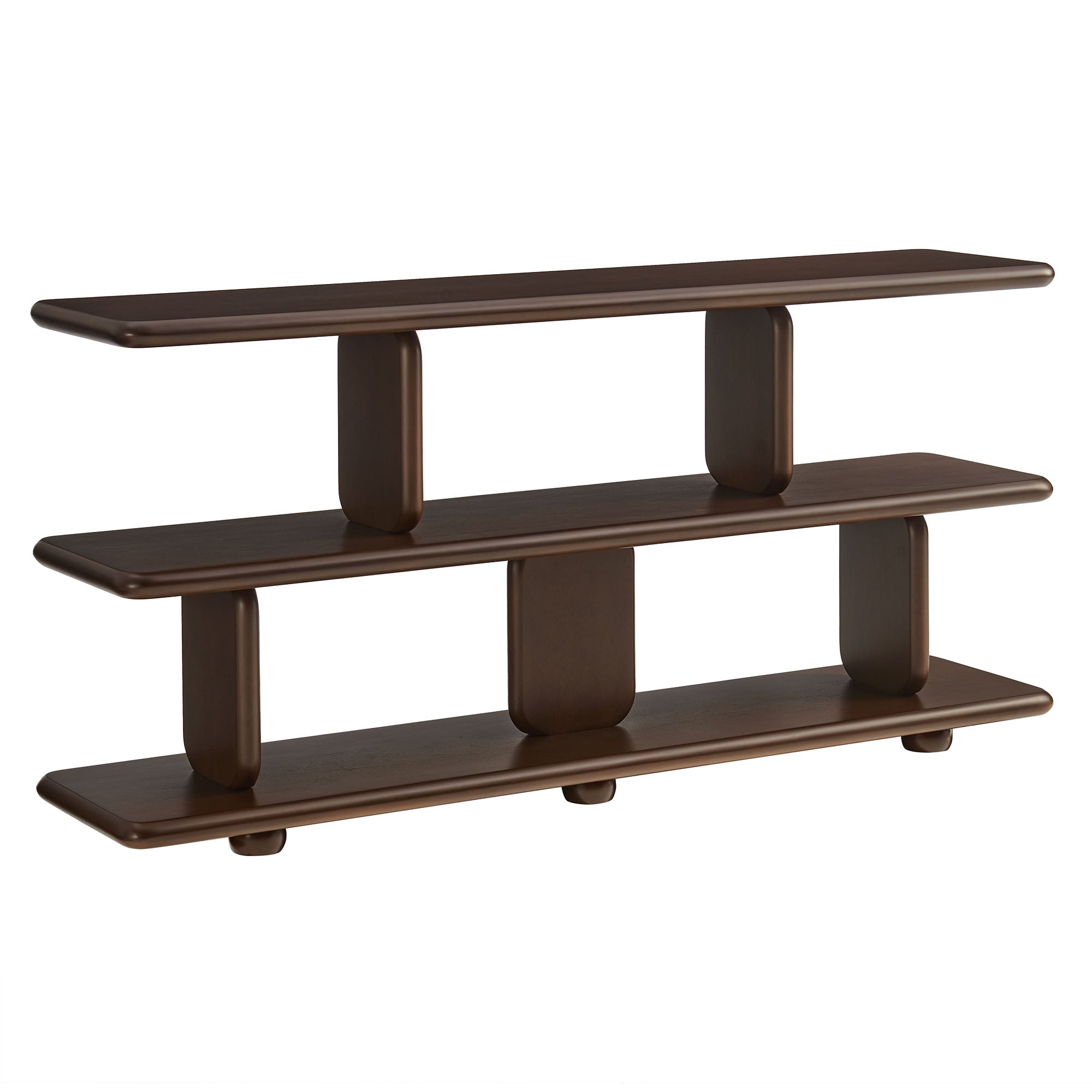 Modway Lyle Sculptural 2-Tier Bookshelf