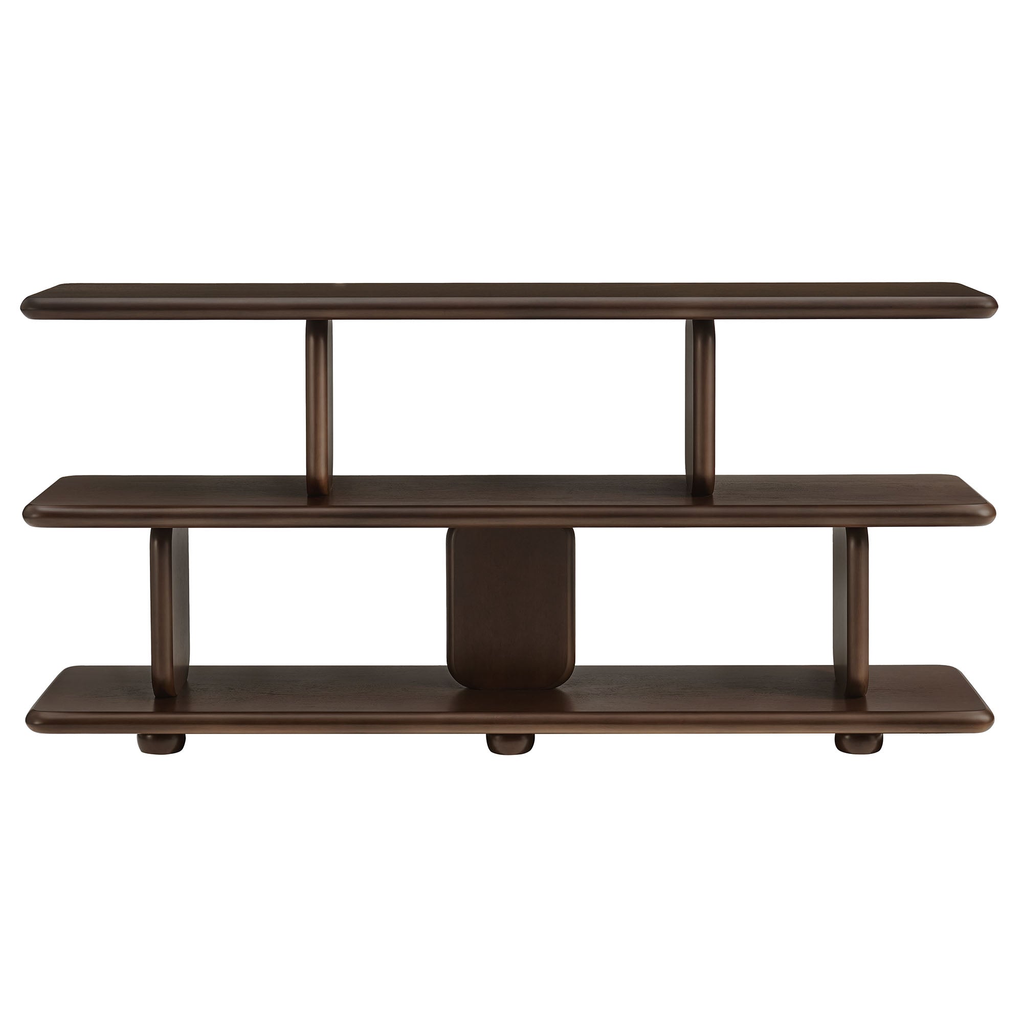 Modway Lyle Sculptural 2-Tier Bookshelf