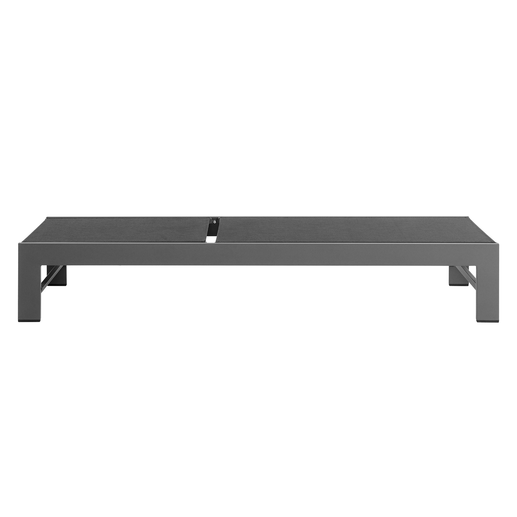 Modway Tahoe Outdoor Patio Mesh and Aluminum Chaise Lounge