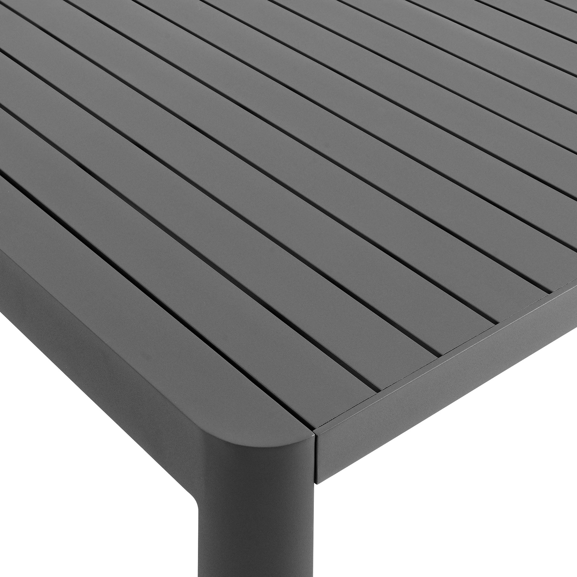 Modway Tahoe Outdoor Patio Aluminum Extendable Dining Table