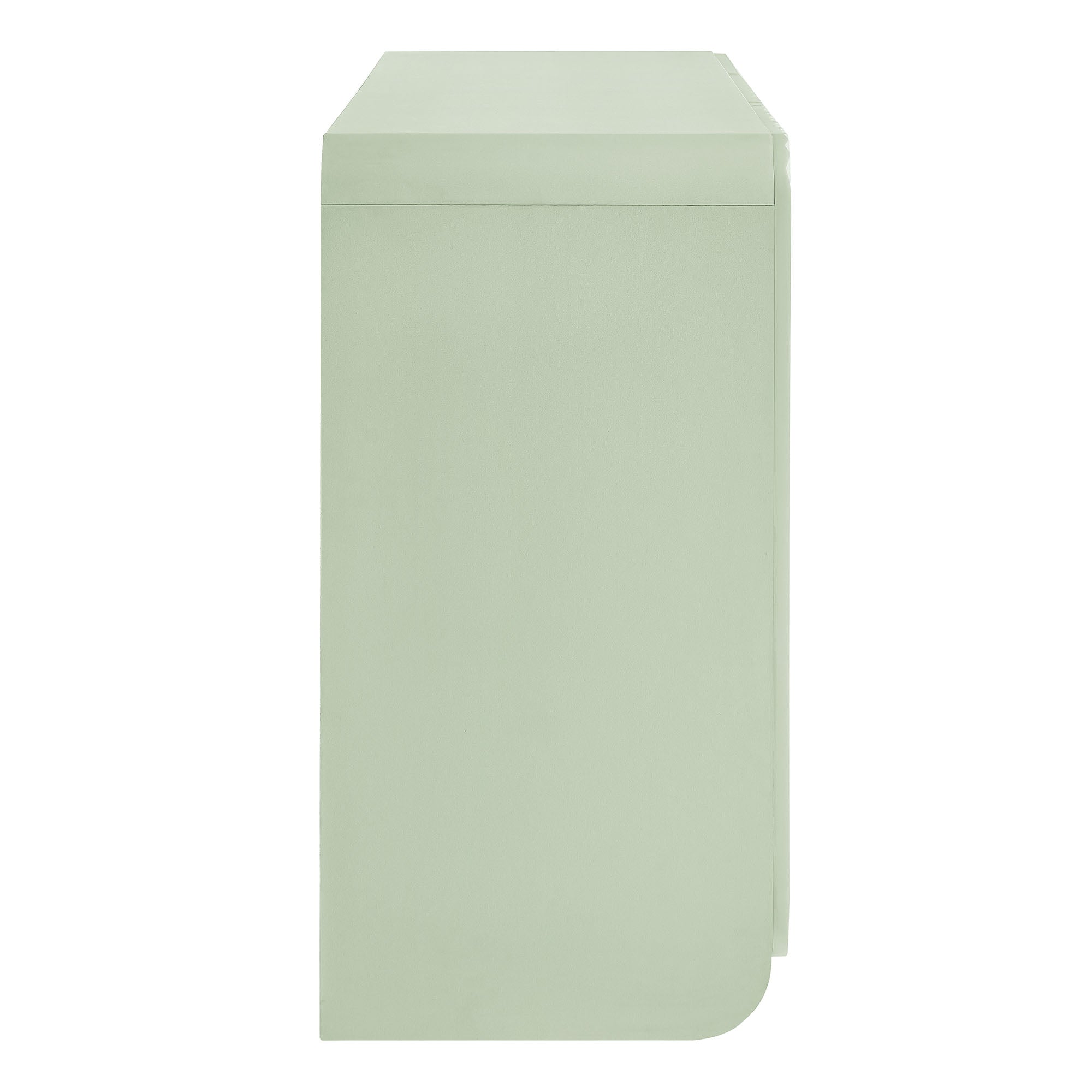 Modway Dahlia Fluted and Scalloped Sideboard Storage Cabinet