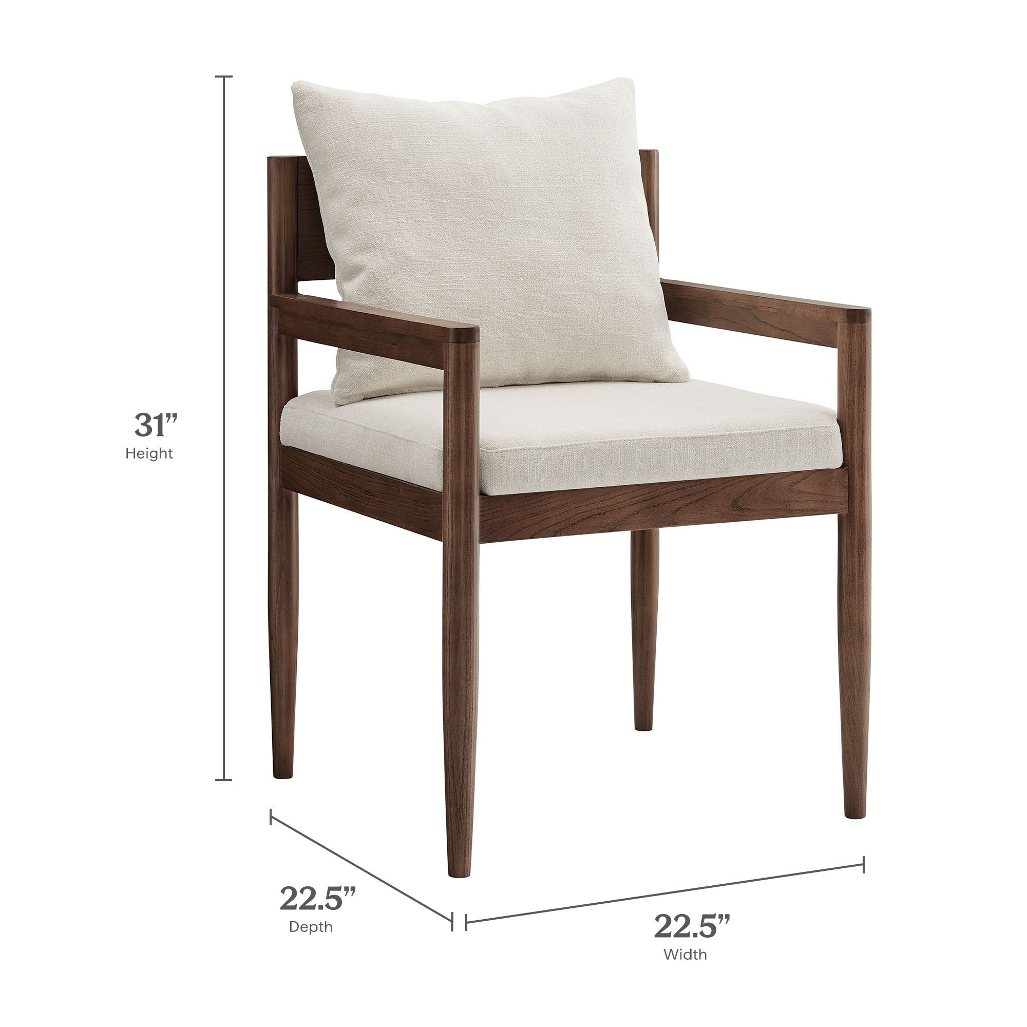 Modway Remington Wood Dining Armchair