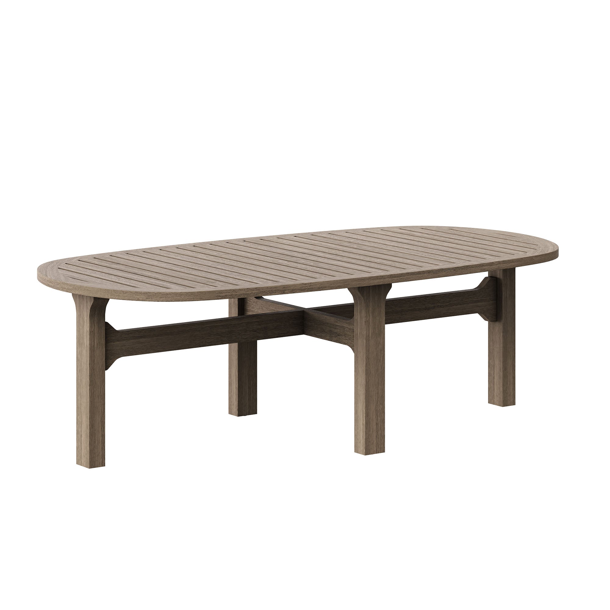 Modway EEI-7266 Saratoga 4-Piece Outdoor Patio Teak Wood Furniture Set