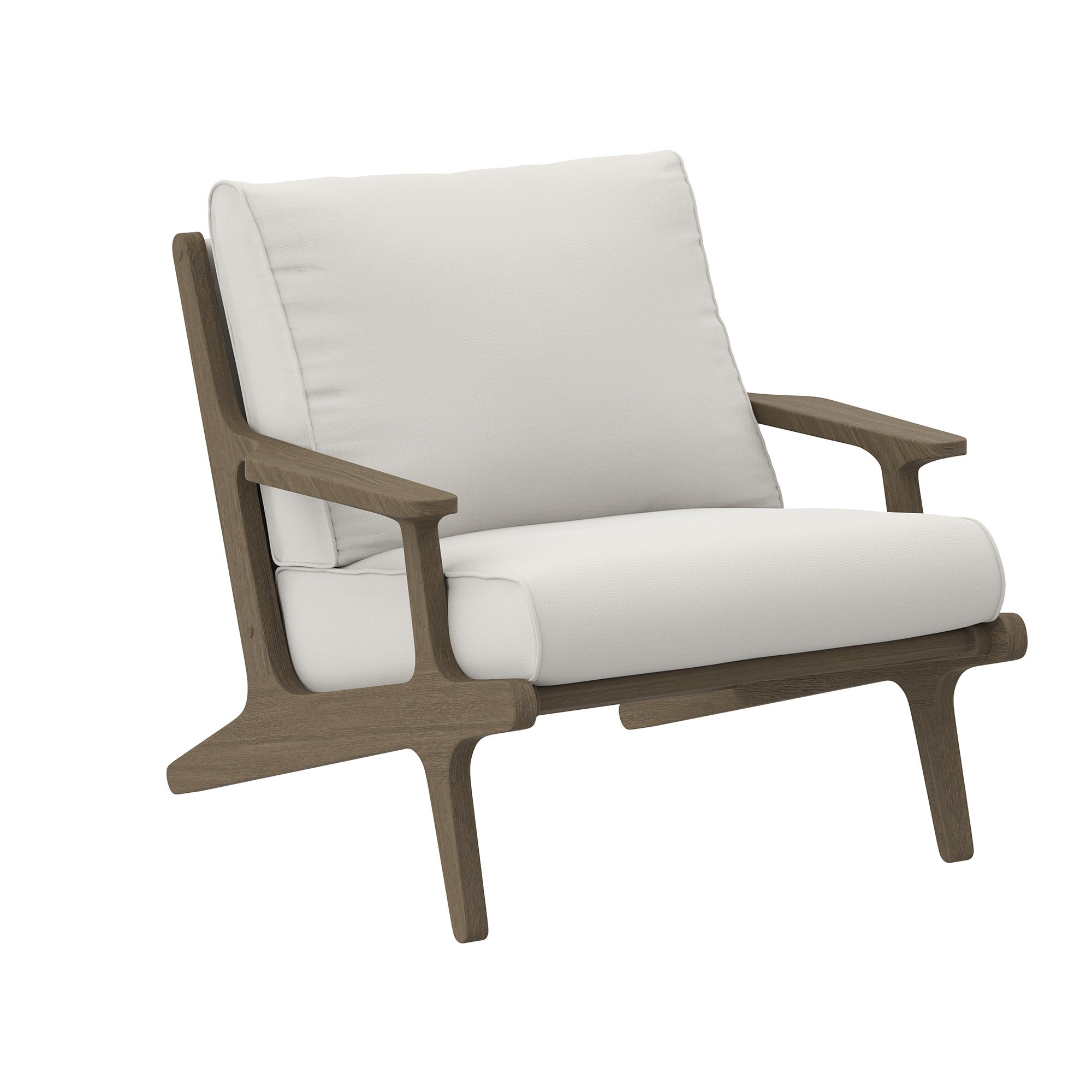 Modway Saratoga Outdoor Patio Teak Wood Armchair