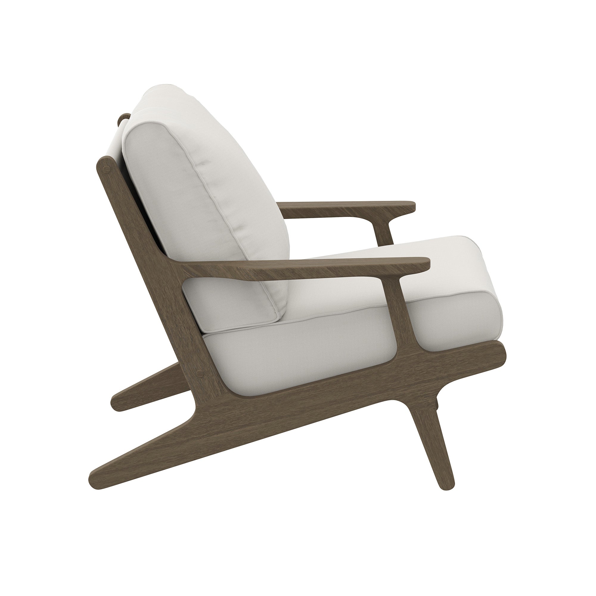 Modway Saratoga Outdoor Patio Teak Wood Armchair