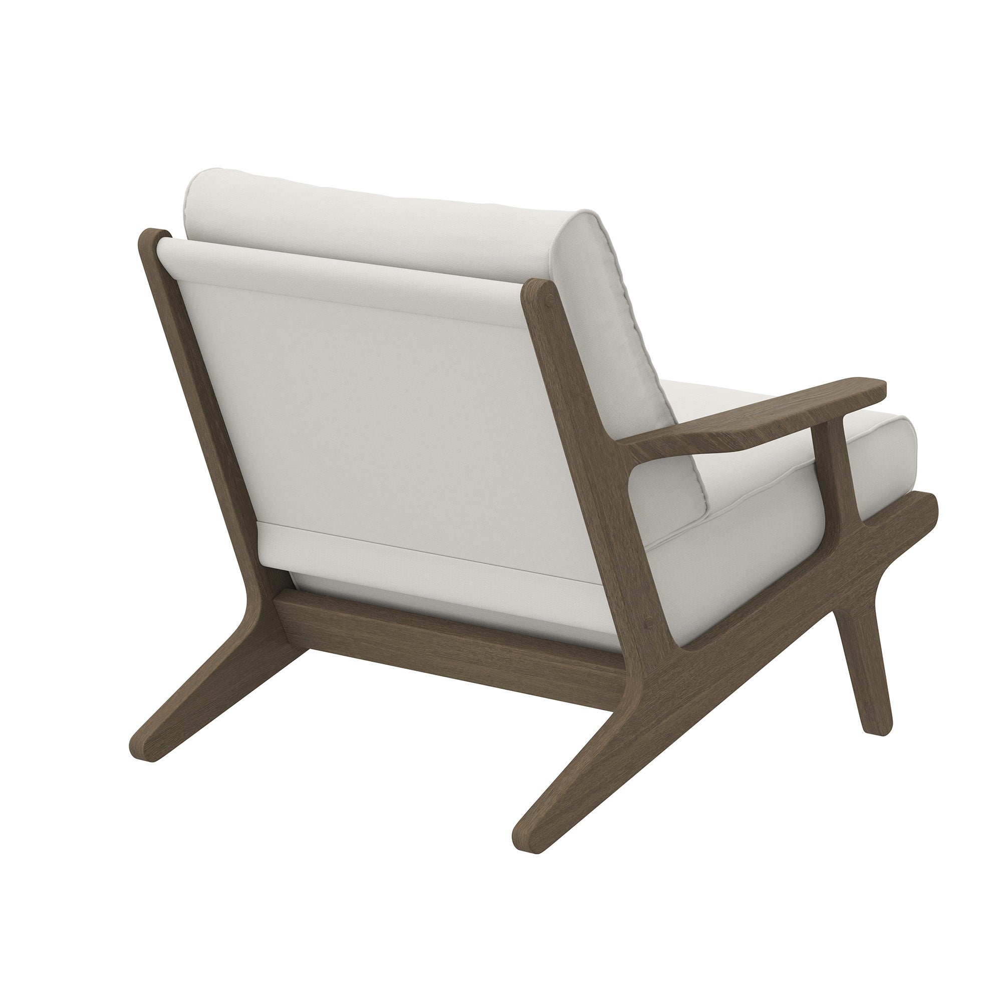 Modway Saratoga Outdoor Patio Teak Wood Armchair