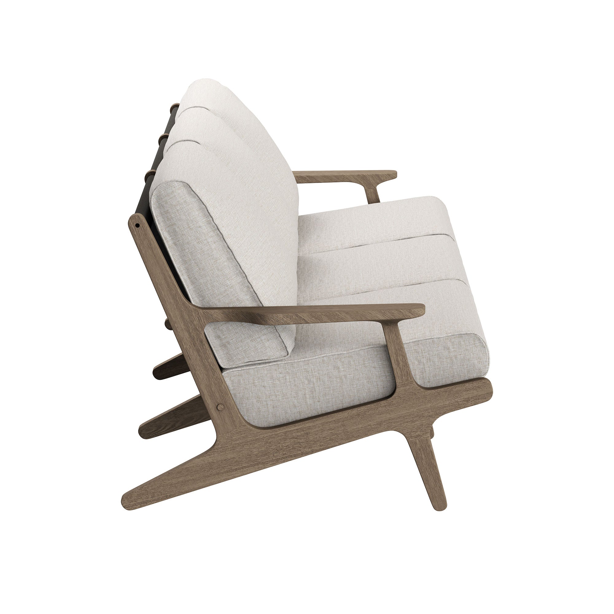 Modway EEI-7266 Saratoga 4-Piece Outdoor Patio Teak Wood Furniture Set