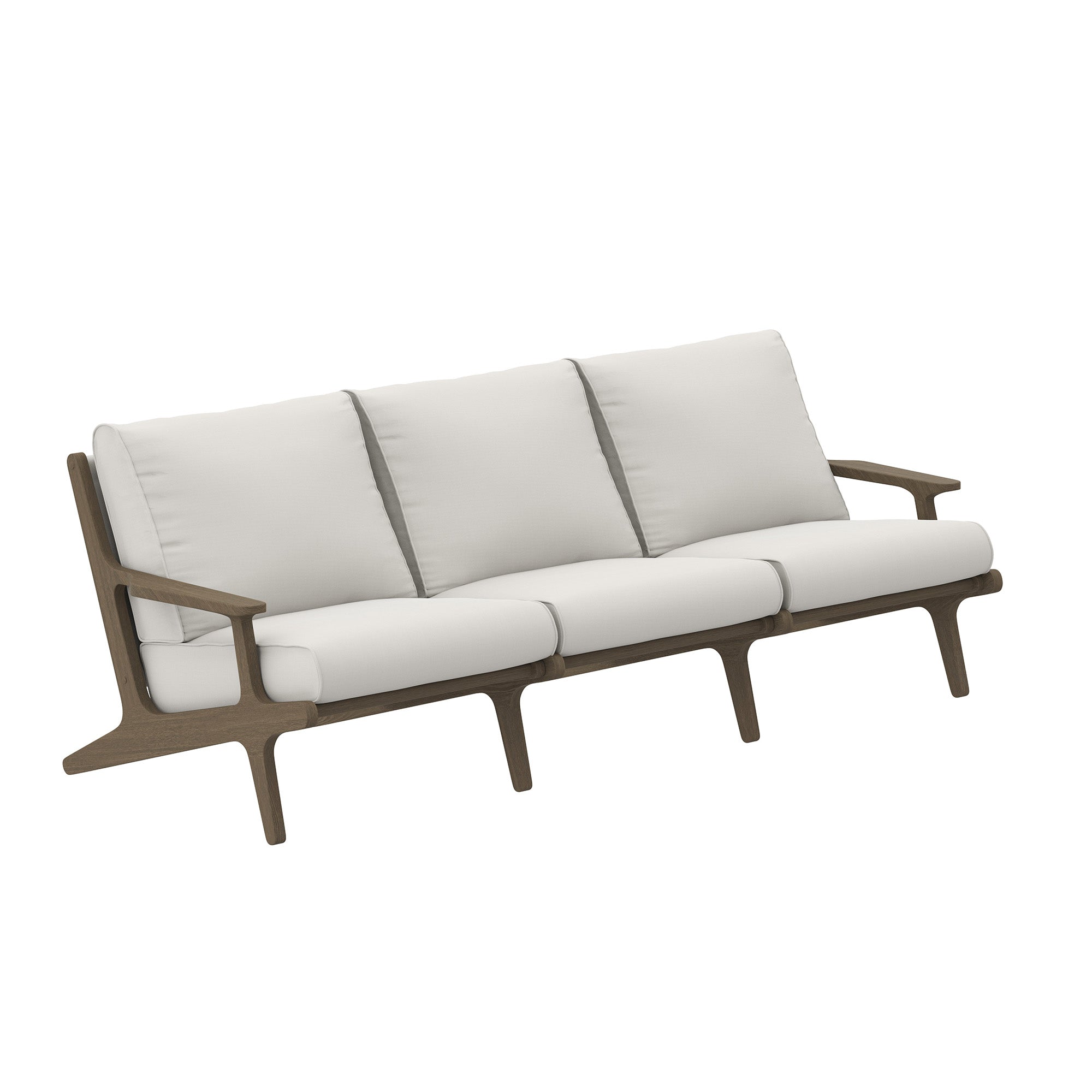 Modway Saratoga Outdoor Patio Teak Sofa