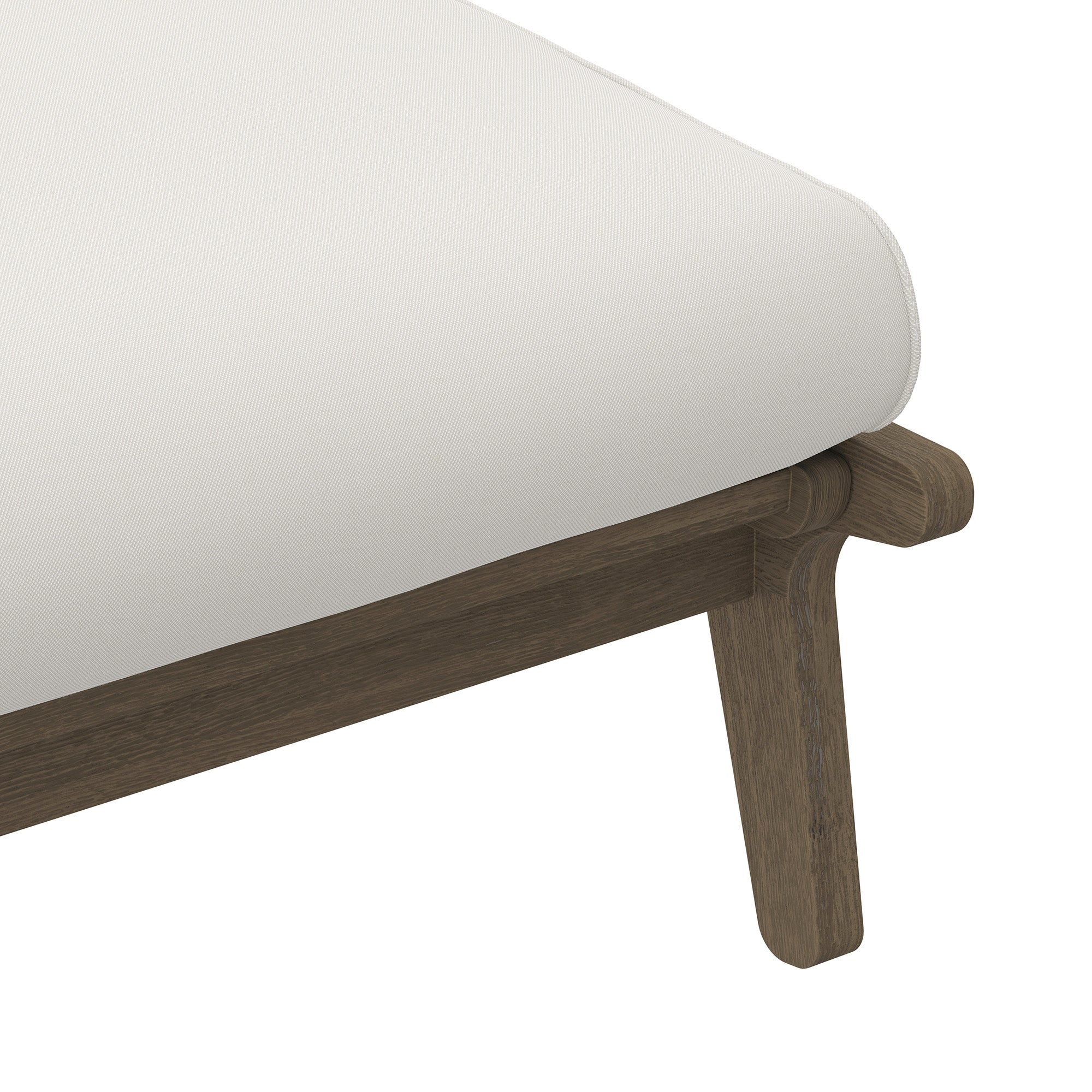 Modway Saratoga Outdoor Patio Teak Ottoman