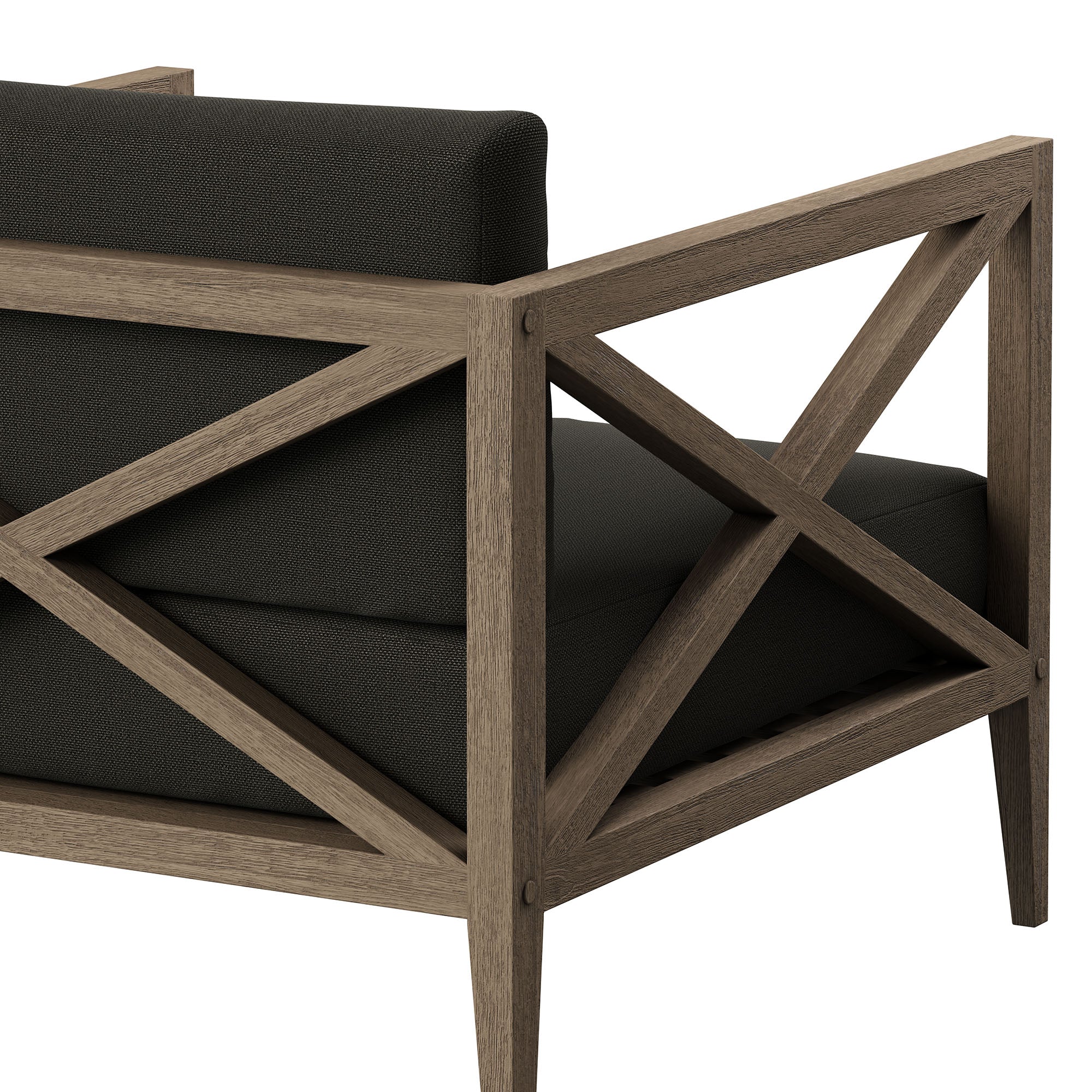 Modway EEI-7252 Northlake Outdoor Patio Teak Armchair