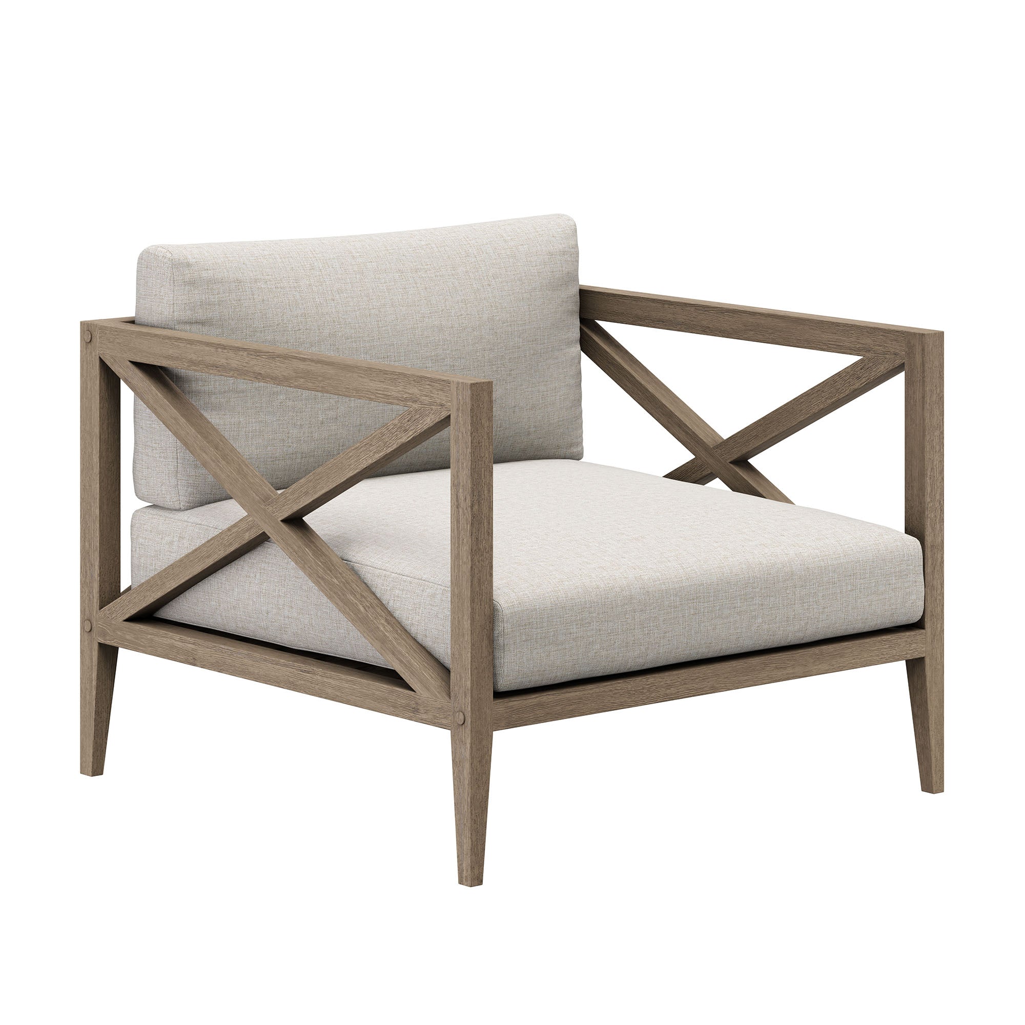 Modway EEI-7274 Northlake 5-Piece Outdoor Patio Teak Wood Furniture Set