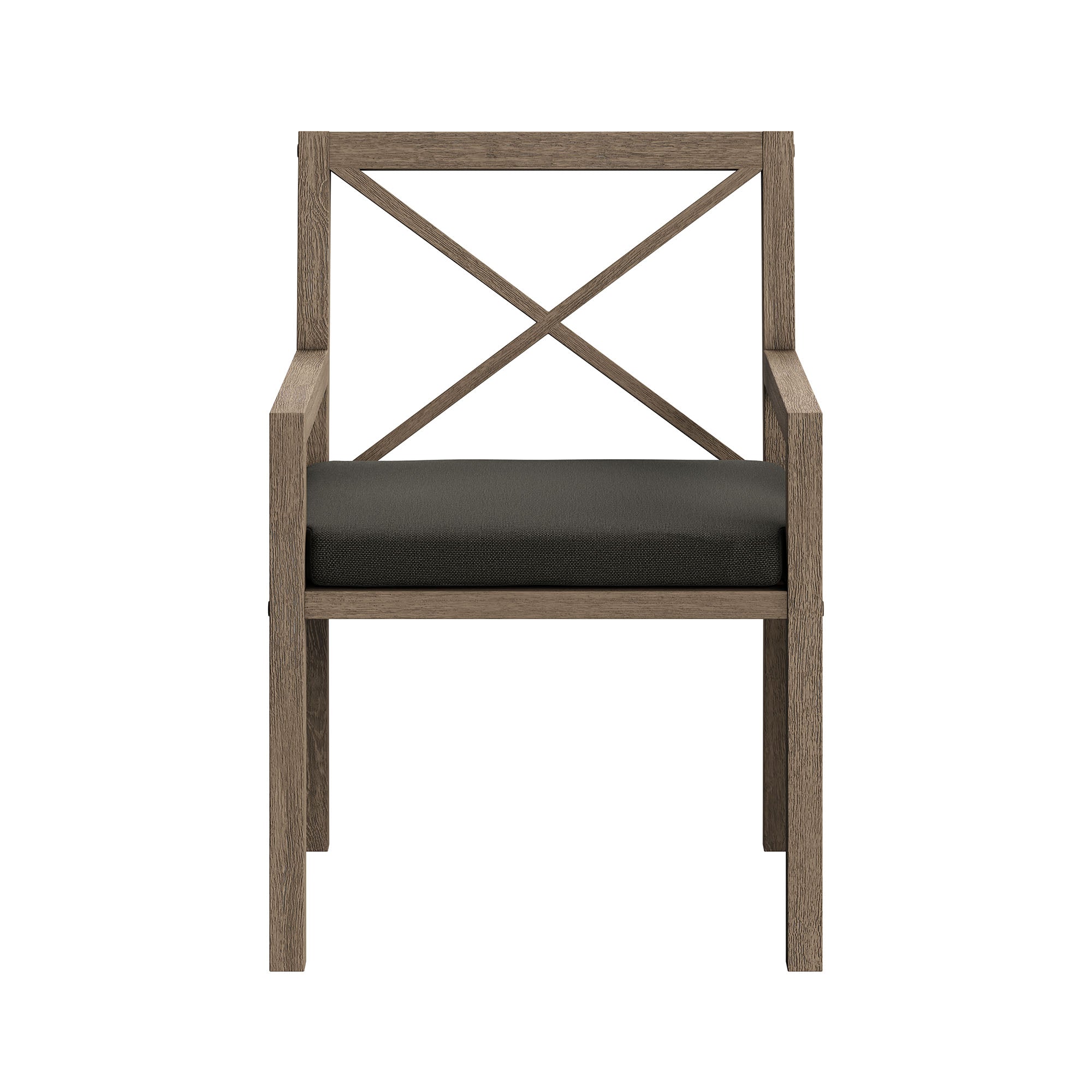 Modway EEI-7445 Northlake 7-Piece Outdoor Patio Teak Wood Dining Set
