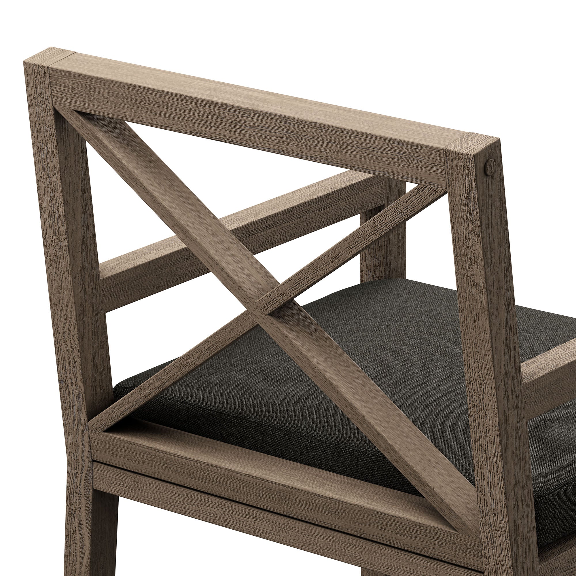 Modway EEI-7253 Northlake Outdoor Patio Teak Dining Armchair