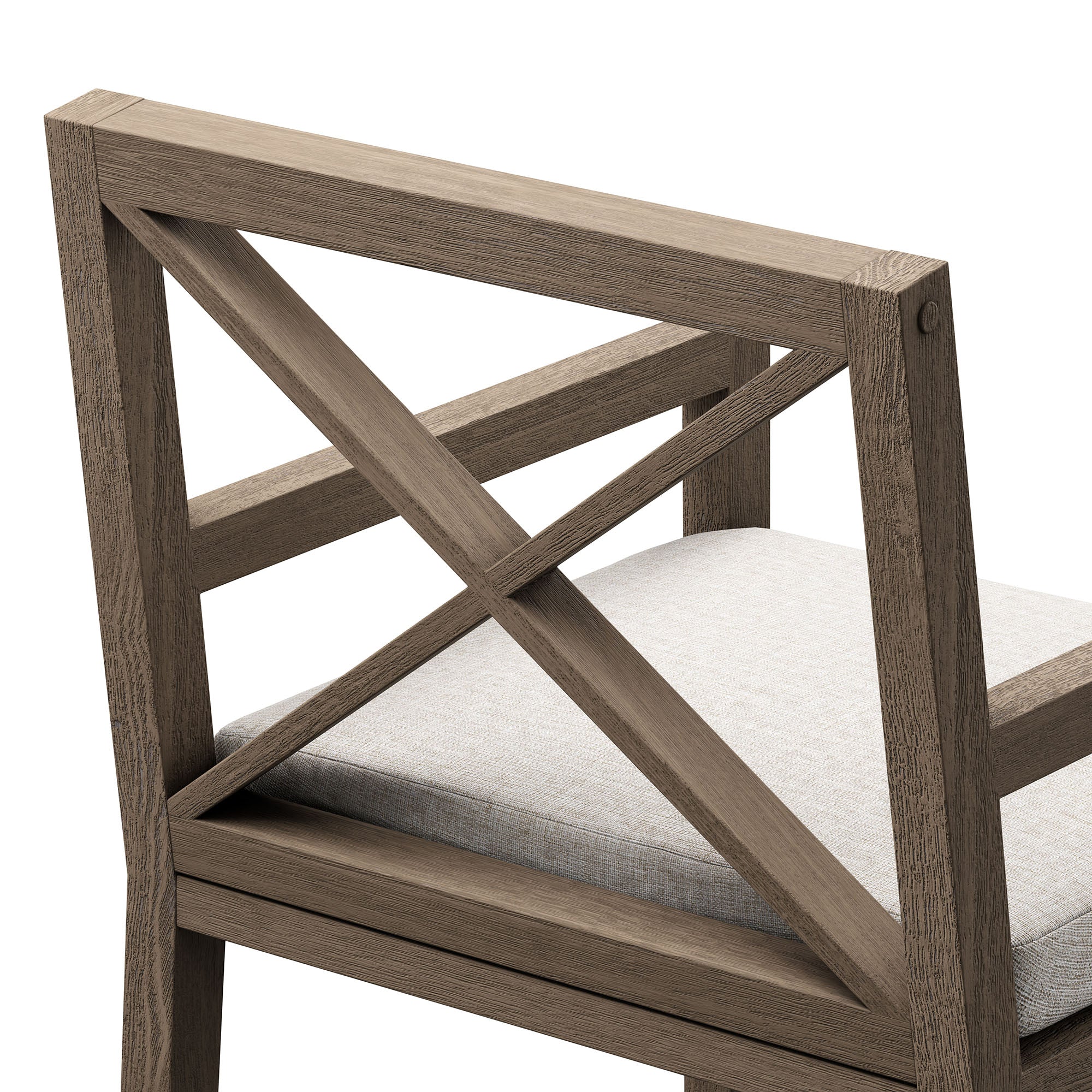 Modway EEI-7253 Northlake Outdoor Patio Teak Dining Armchair