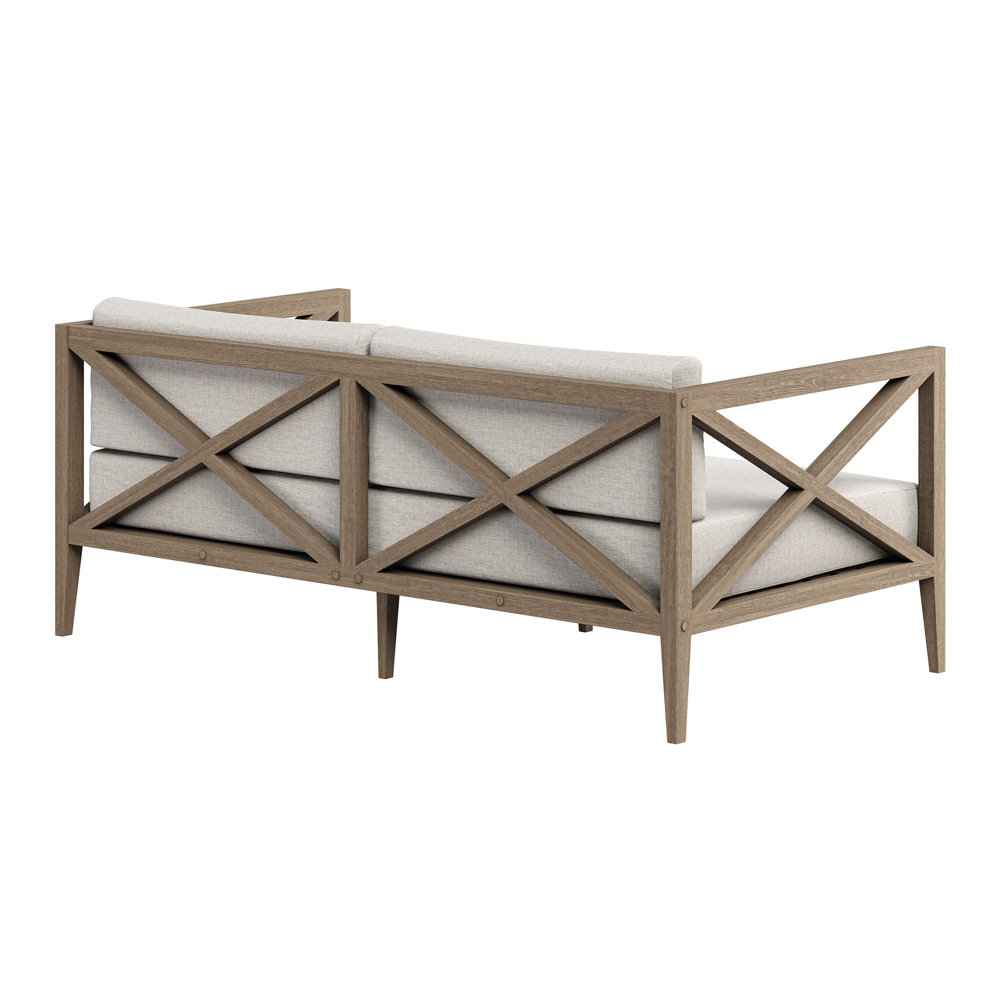Modway EEI-7254 Northlake Outdoor Patio Teak Loveseat