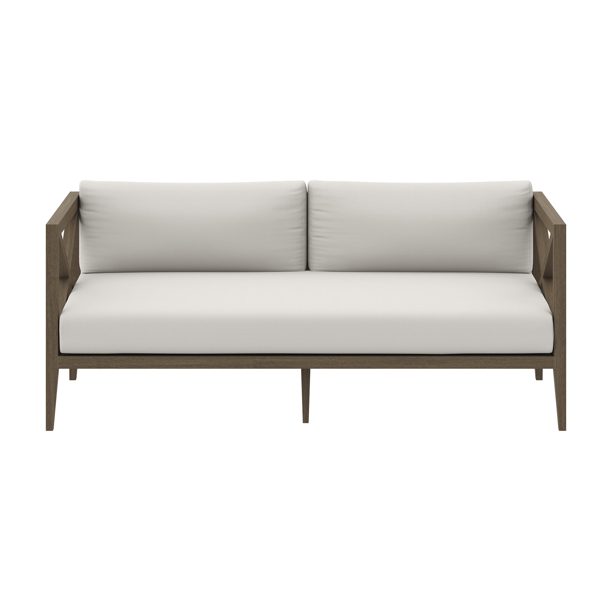 Modway Northlake Outdoor Patio Teak Loveseat