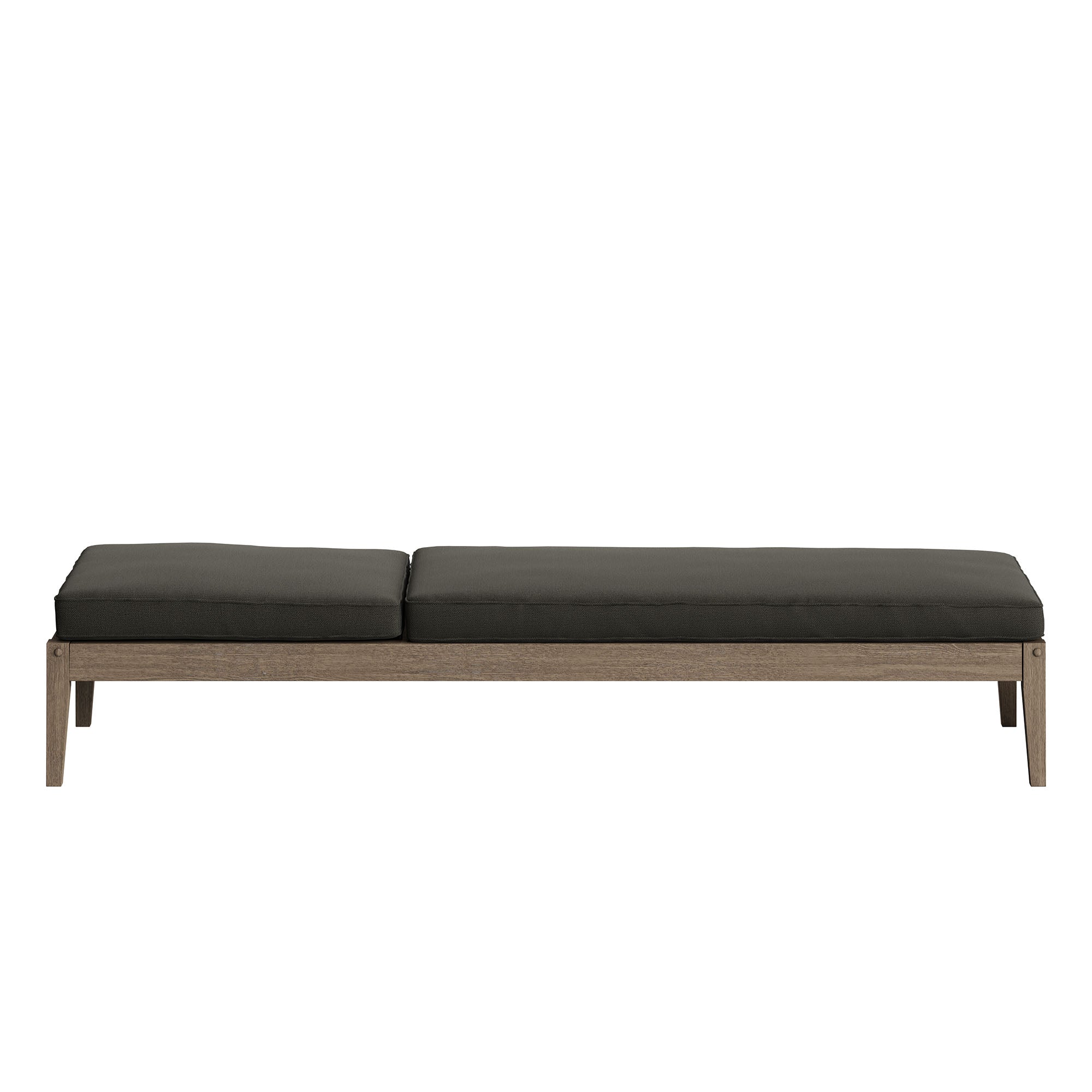 Modway EEI-7256 Northlake Outdoor Patio Teak Chaise Lounge