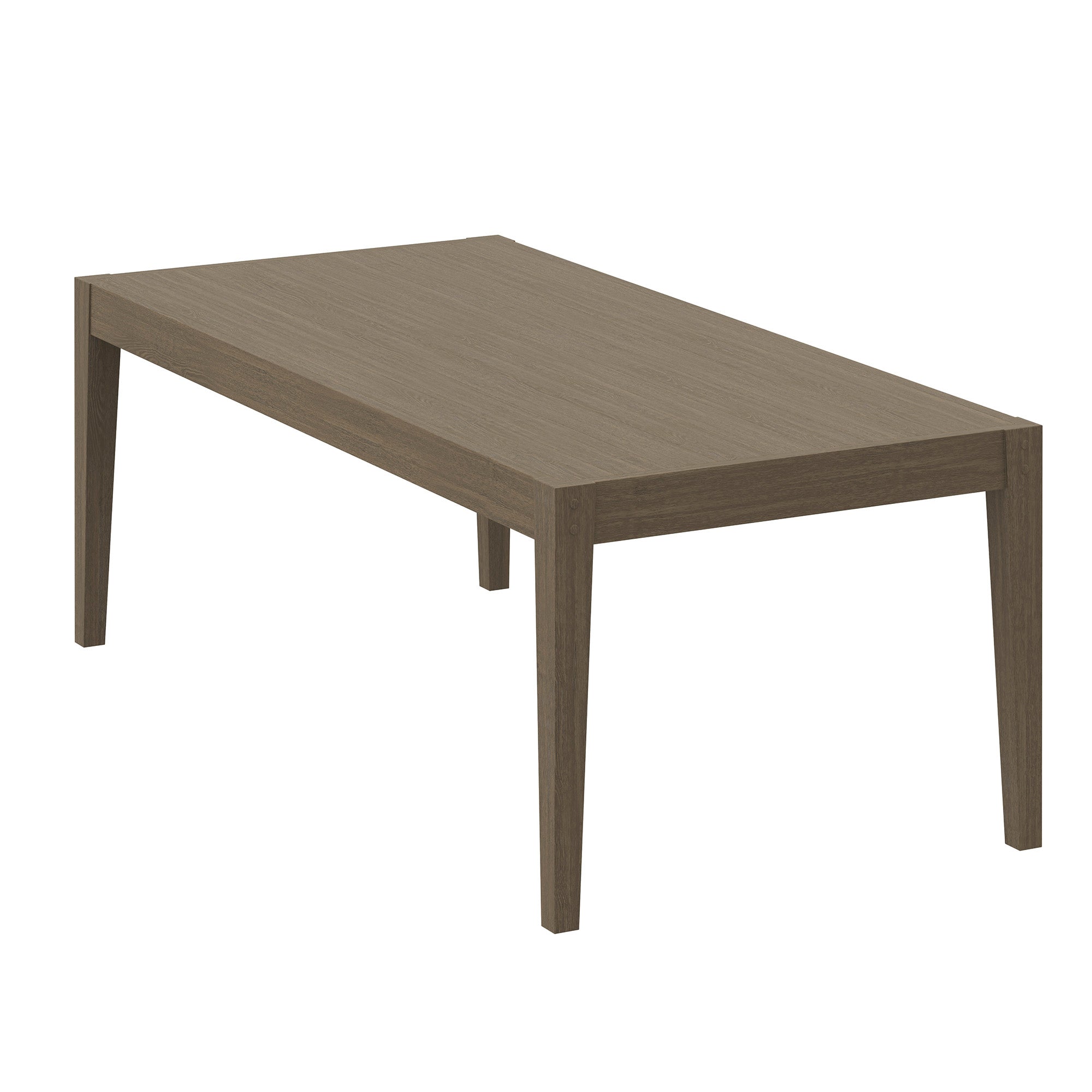 Modway Northlake 83" Rectangular Outdoor Patio Teak Dining Table
