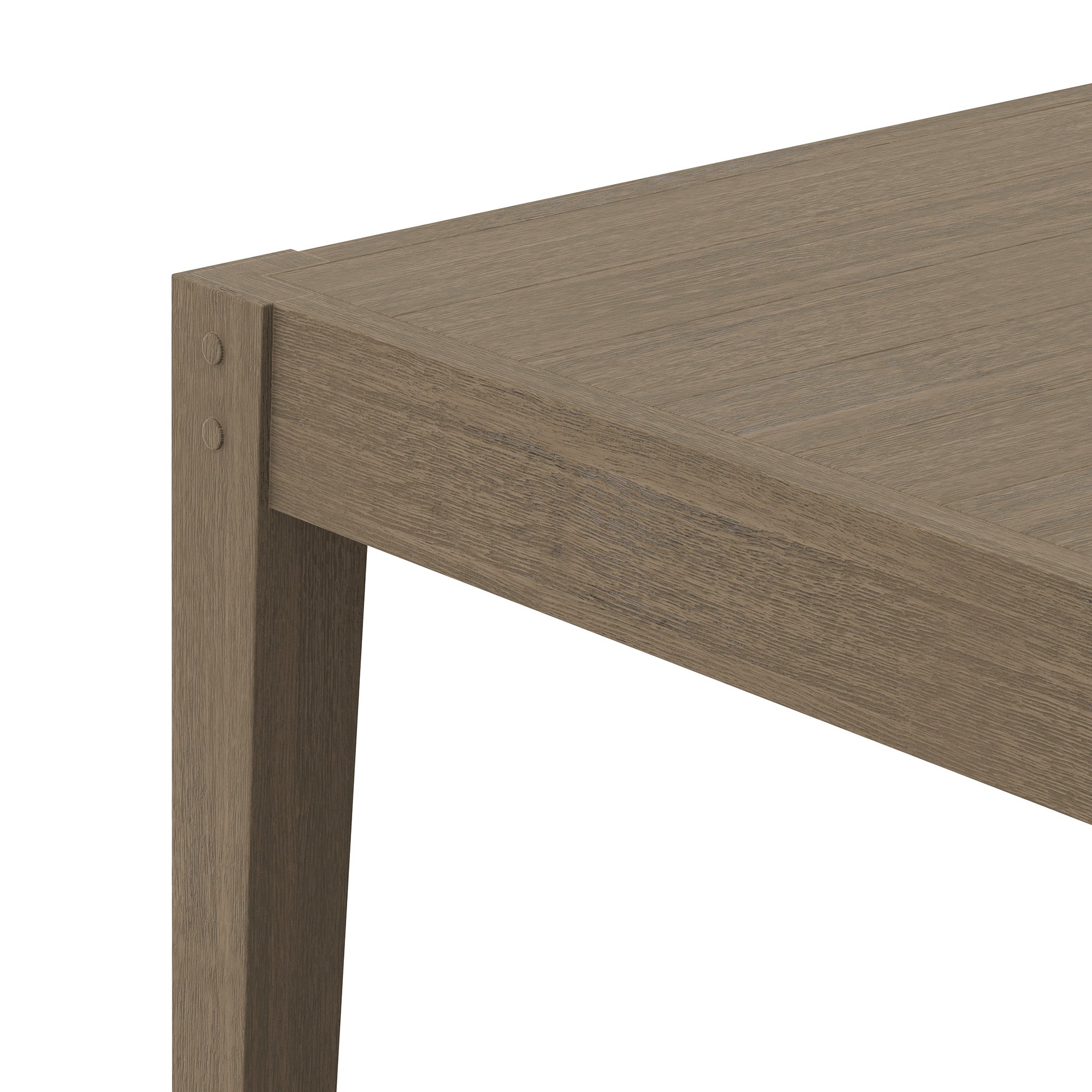 Modway Northlake 83" Rectangular Outdoor Patio Teak Dining Table