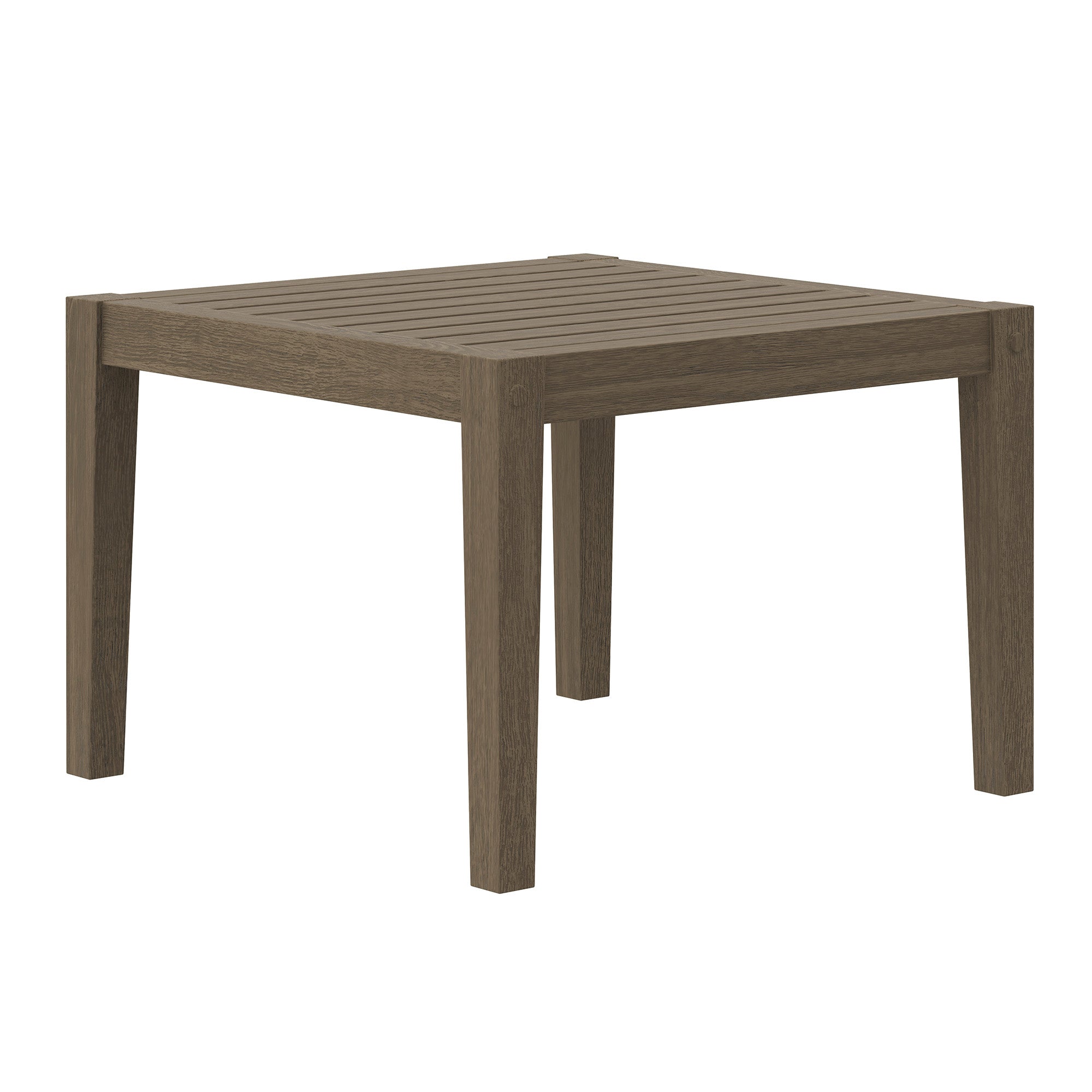 Modway EEI-7276 Northlake 3-Piece Outdoor Patio Teak Wood Furniture Set with Chaise Lounges and Side Table