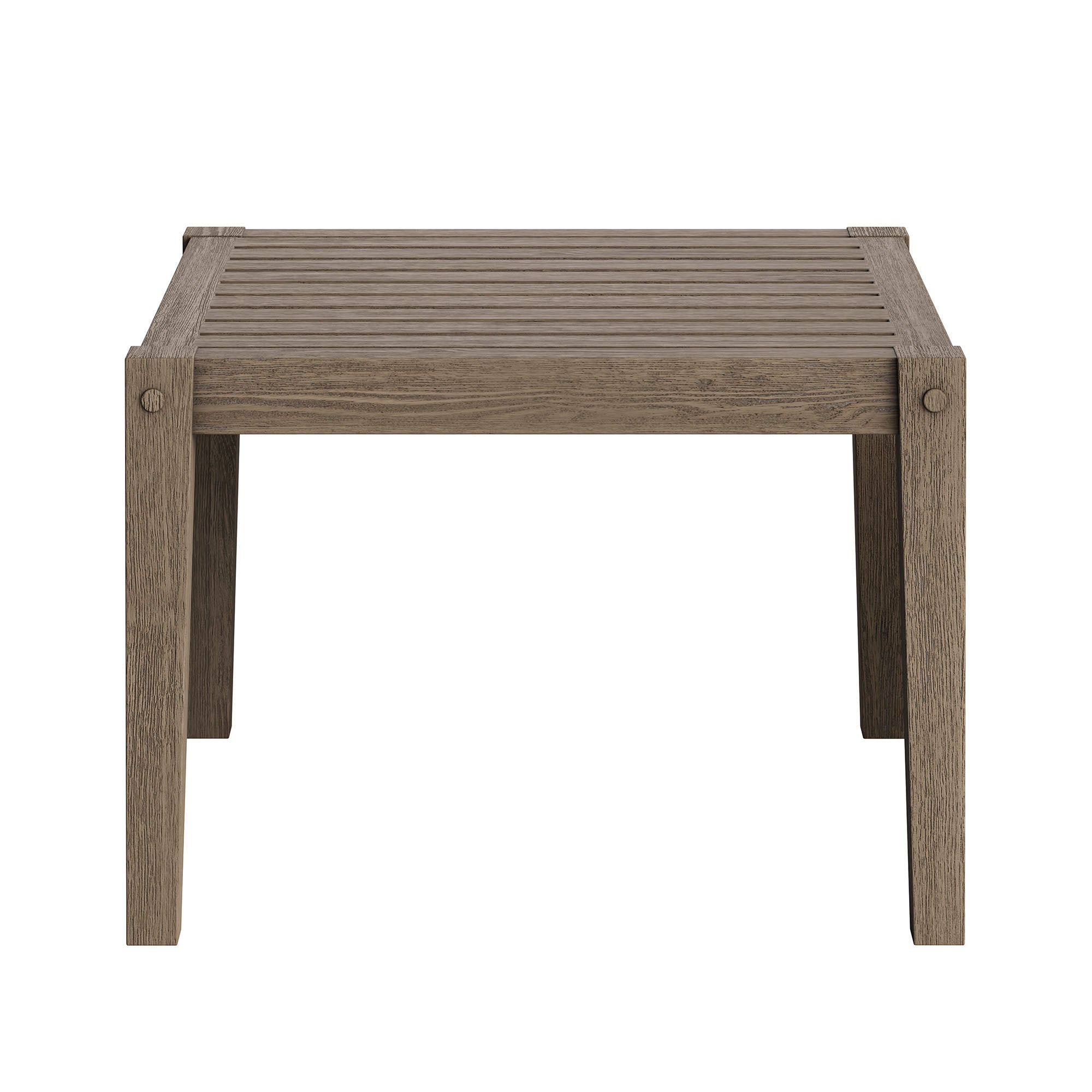 Modway EEI-7275 Northlake 3-Piece Outdoor Patio Teak Wood Furniture Set with Armchair and Side Table
