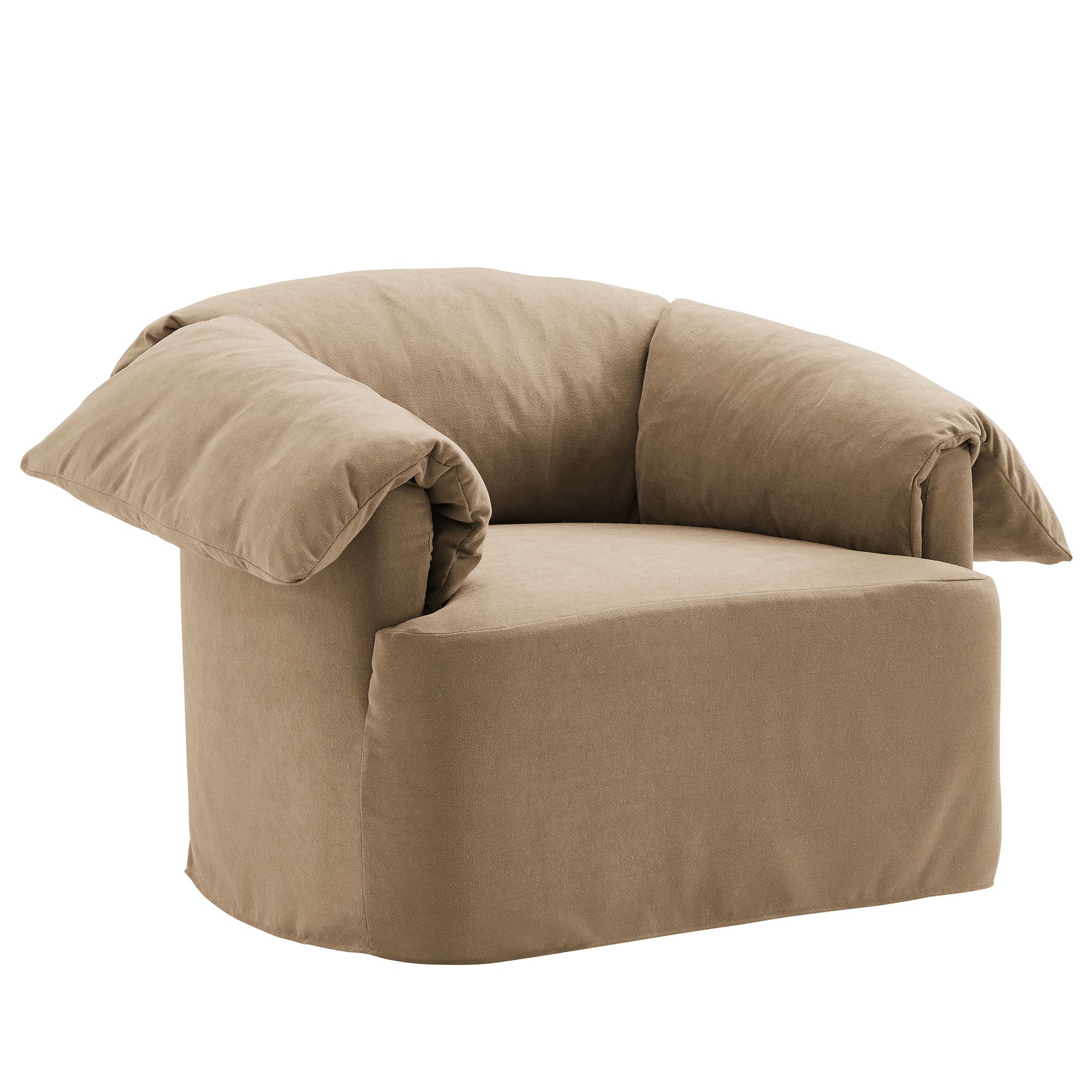 Modway Lark Slipcovered Fabric Oversized Armchair