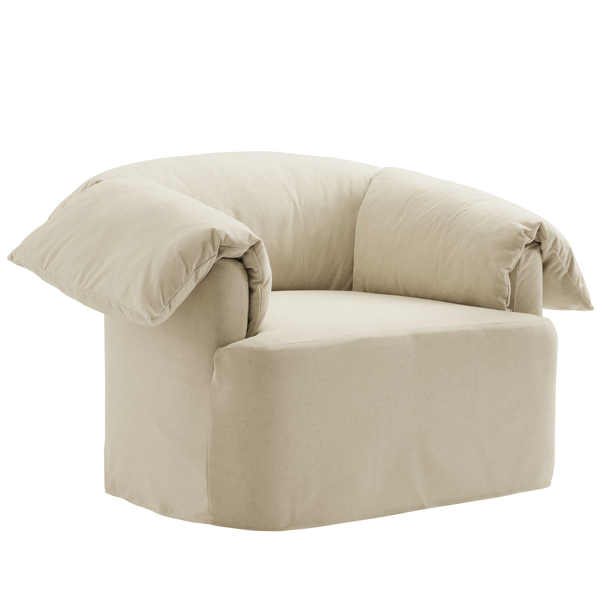 Modway Lark Slipcovered Fabric Oversized Armchair