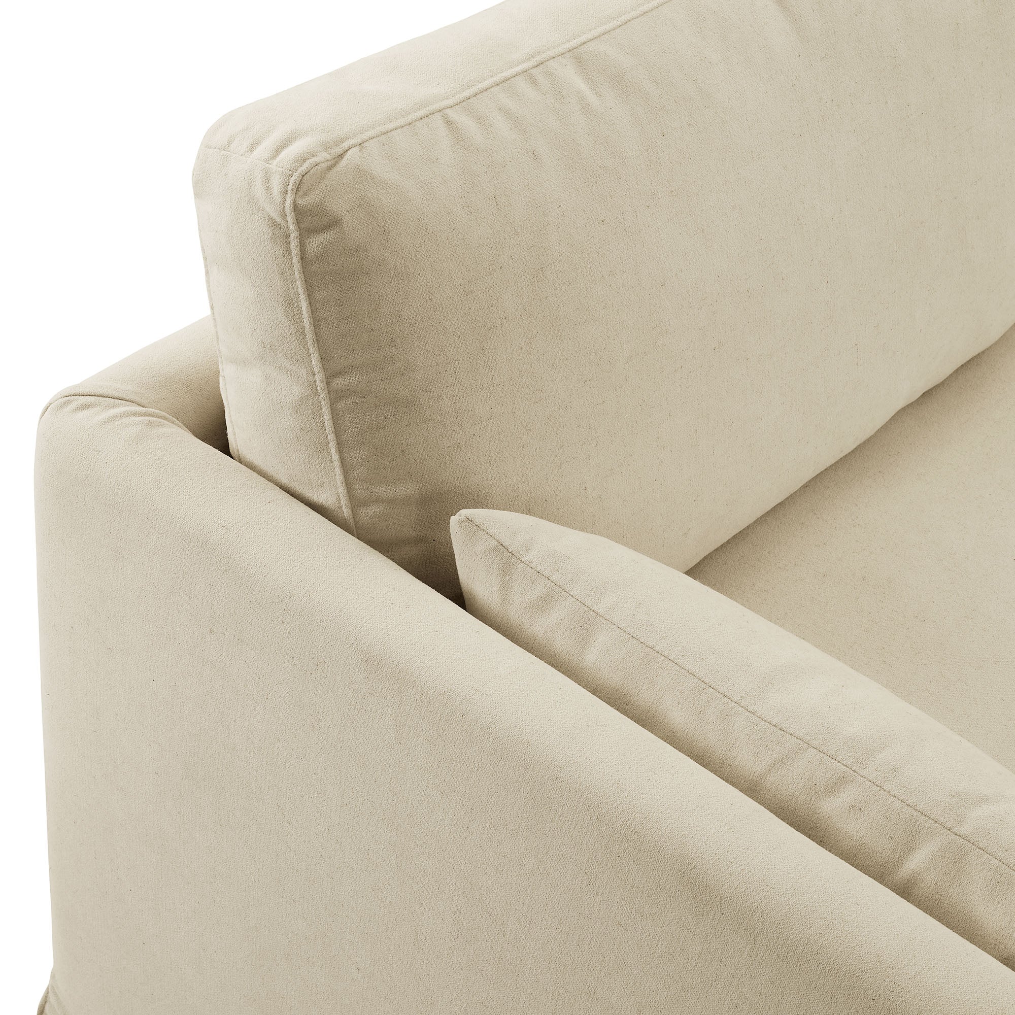 Modway Wellfleet 85" Slipcovered Fabric Sofa